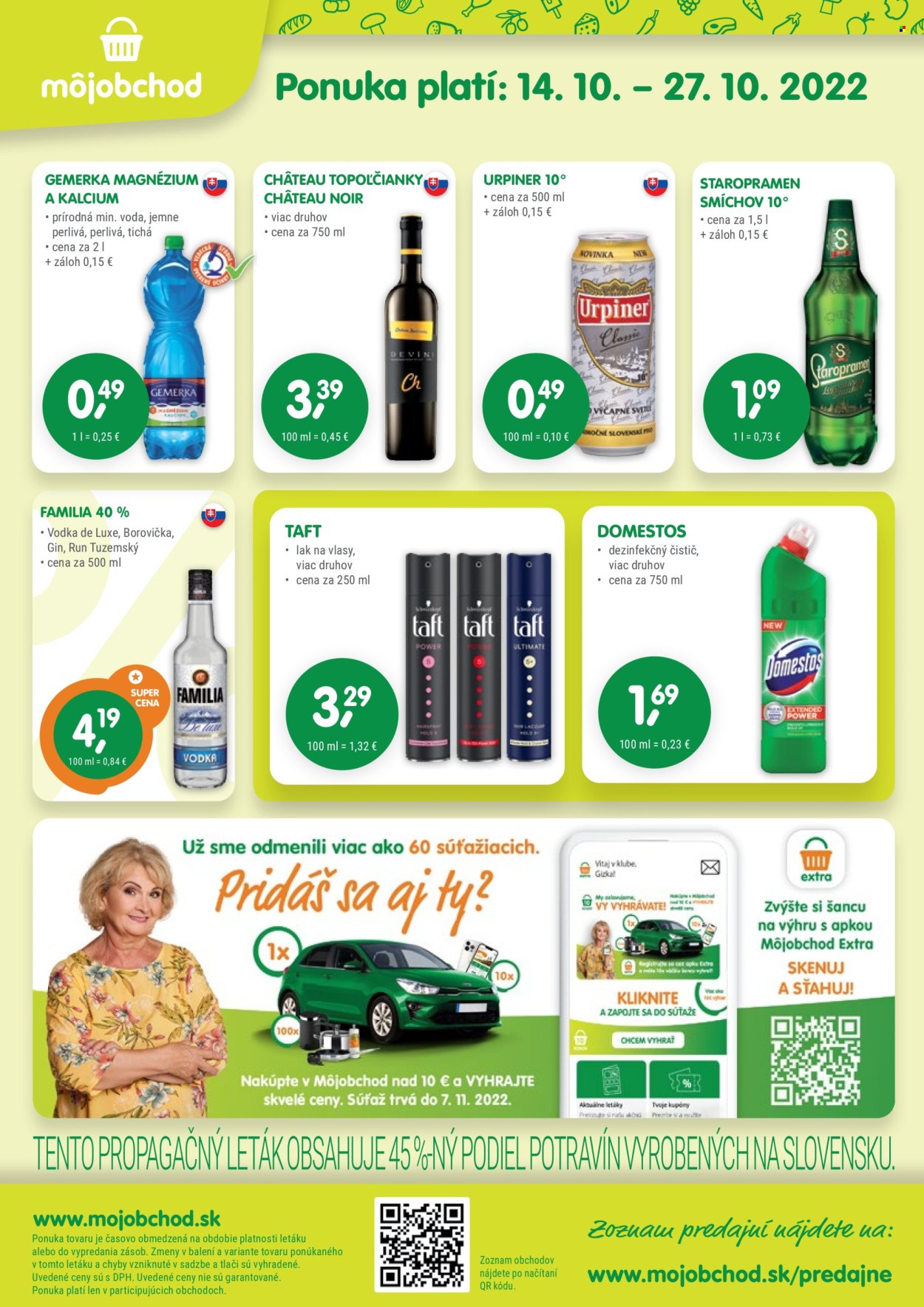 Leták Môj obchod - 14.10.2022 - 27.10.2022. Strana 4