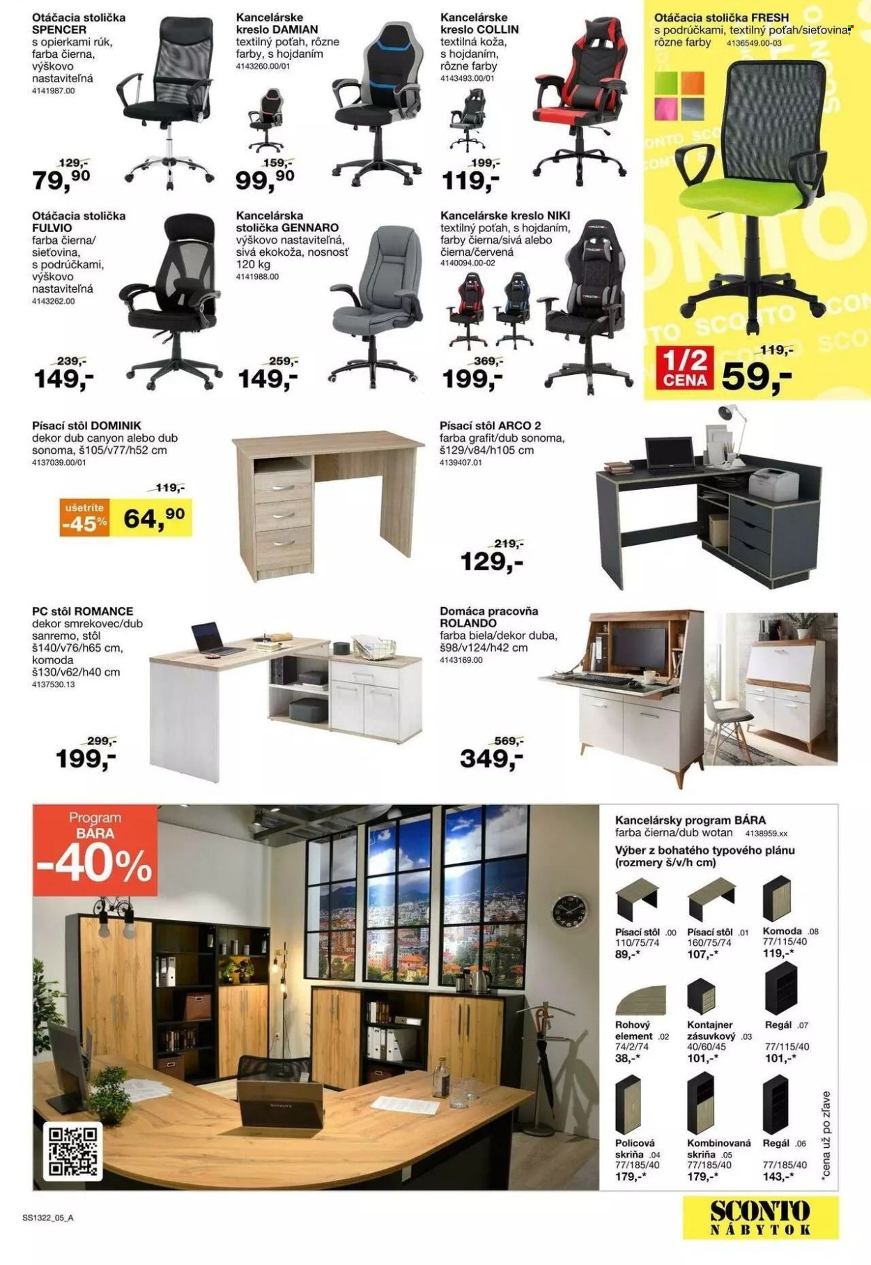 Leták Sconto nábytok - 14.10.2022 - 3.11.2022. Strana 5