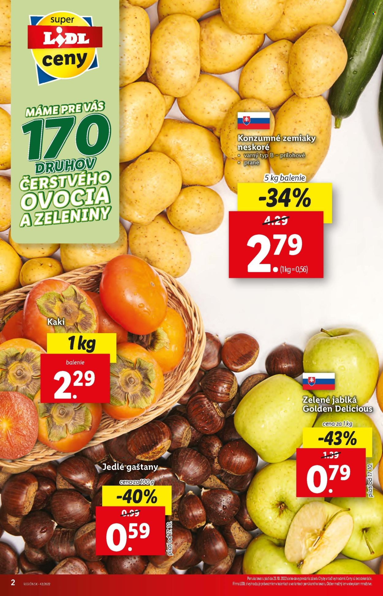 Leták Lidl - 20.10.2022 - 23.10.2022. Strana 2