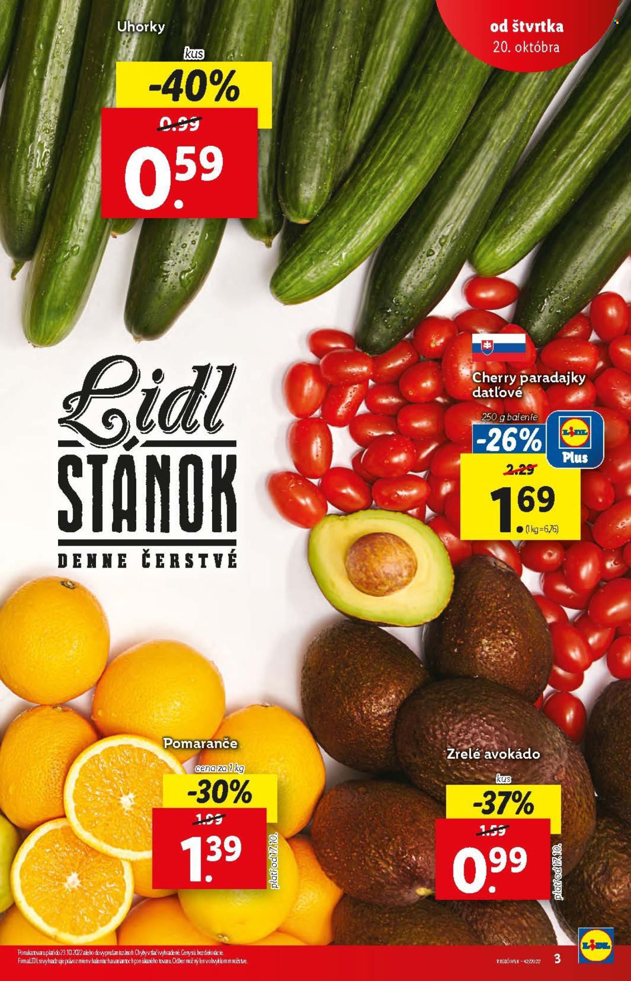 Leták Lidl - 20.10.2022 - 23.10.2022. Strana 3