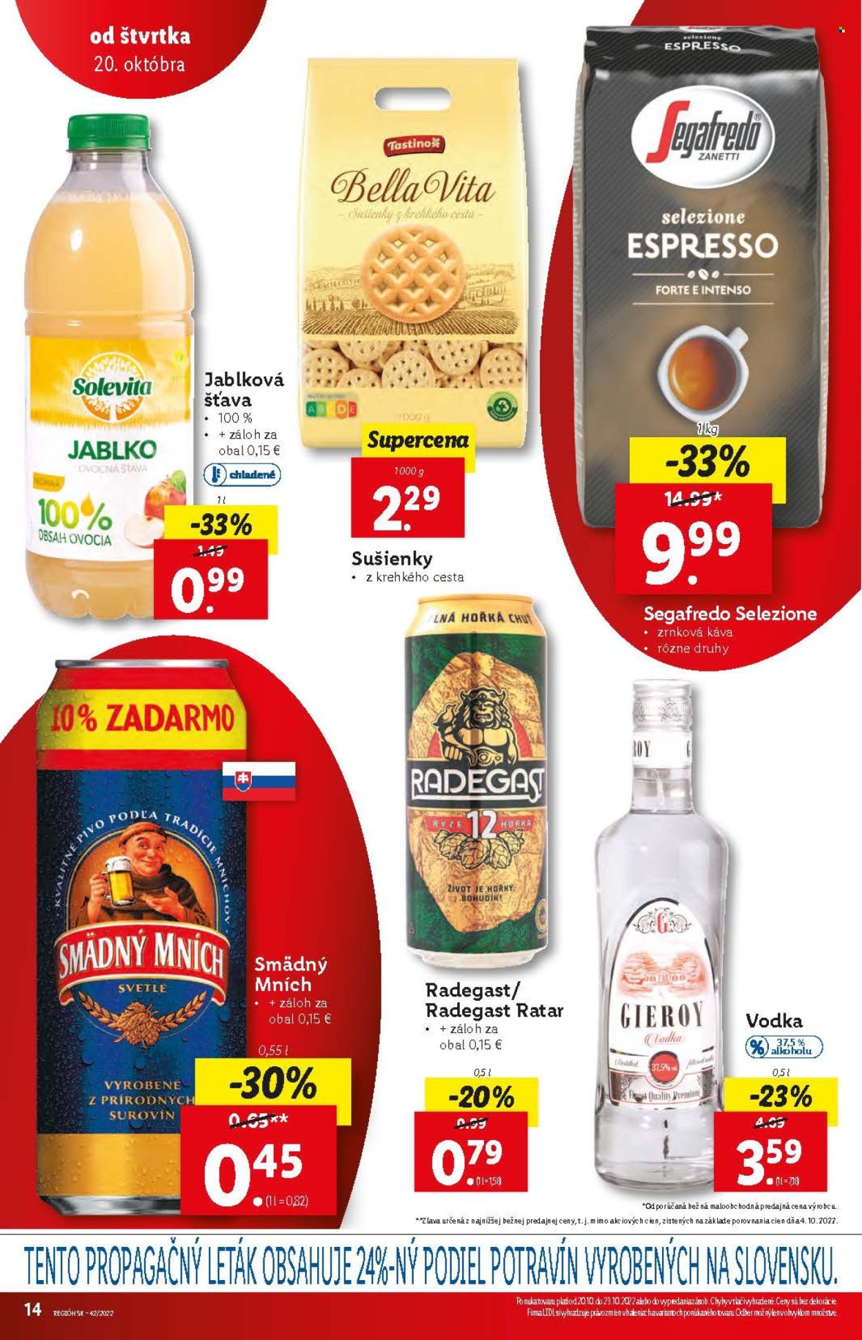 Leták Lidl - 20.10.2022 - 23.10.2022. Strana 14