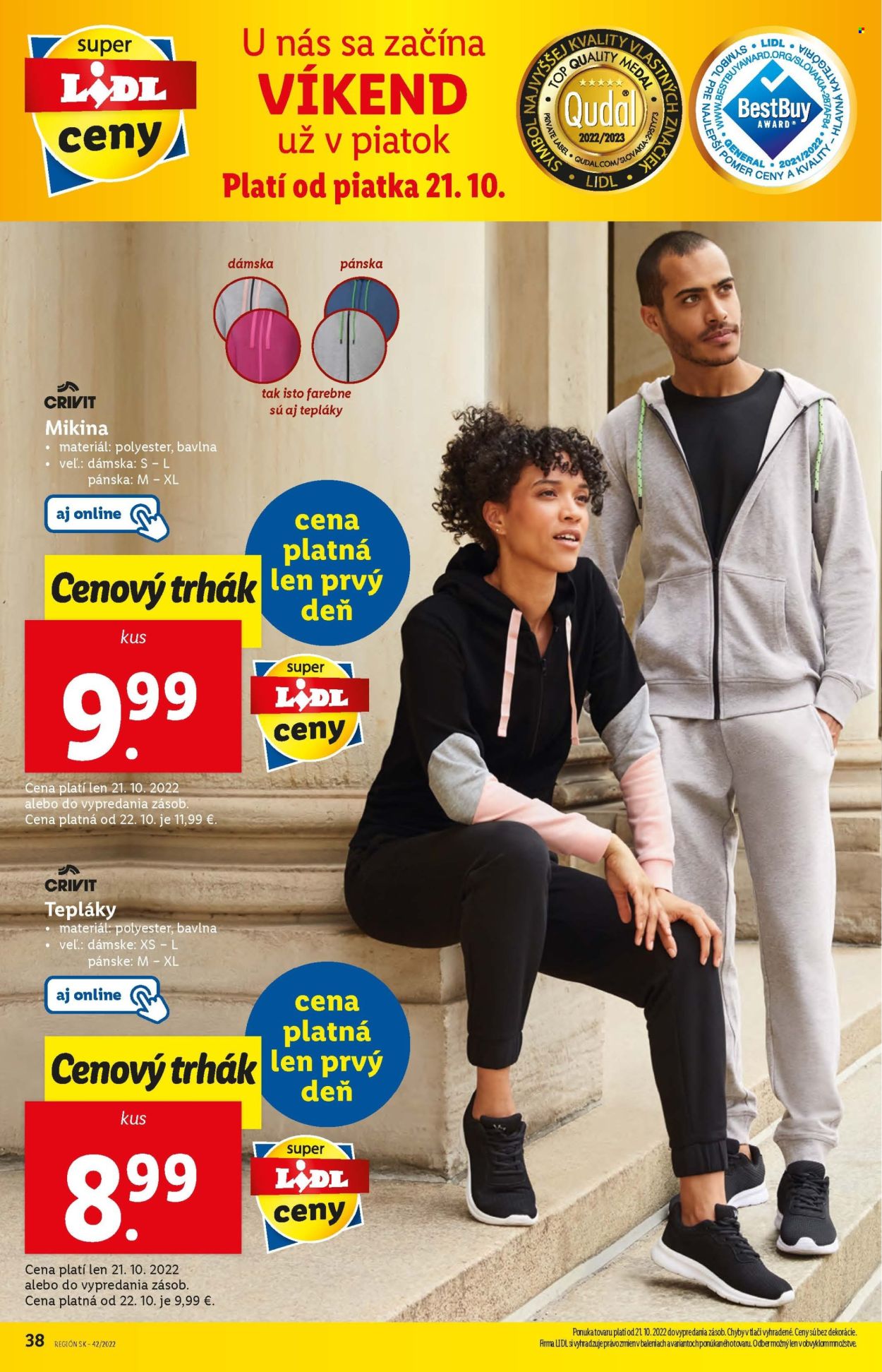 Leták Lidl - 20.10.2022 - 23.10.2022. Strana 38