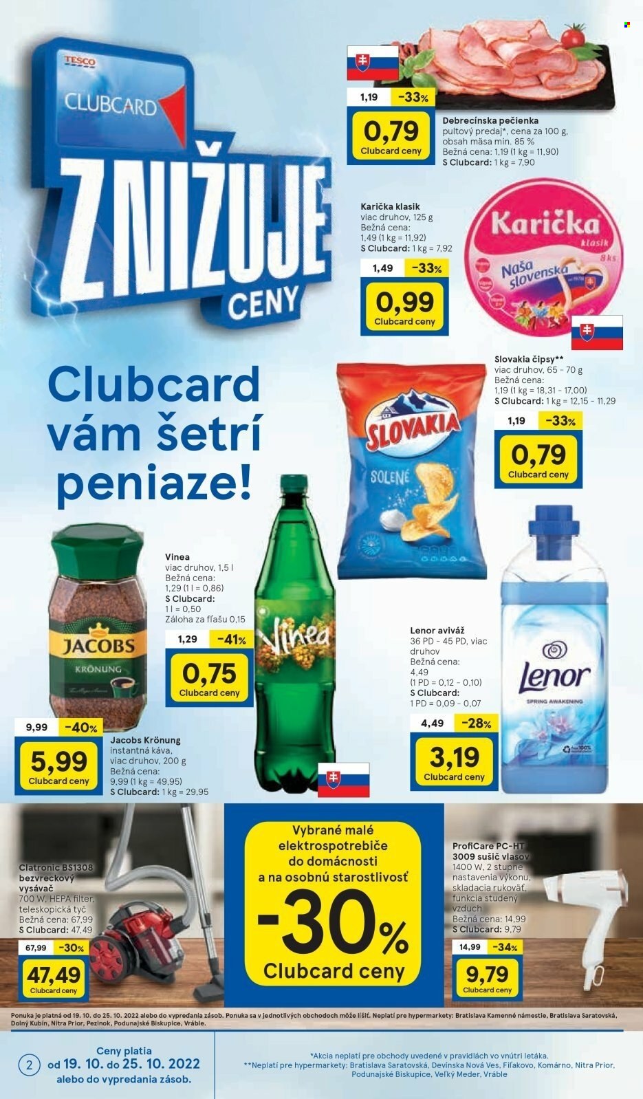 Leták TESCO - 19.10.2022 - 25.10.2022. Strana 2