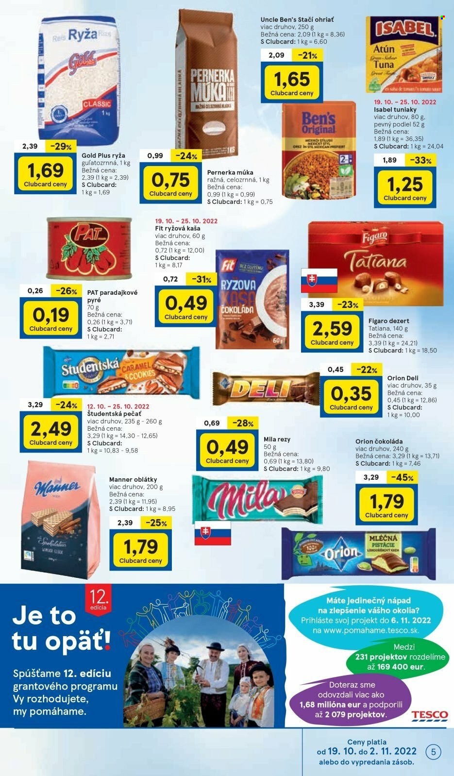 Leták TESCO - 19.10.2022 - 25.10.2022. Strana 5