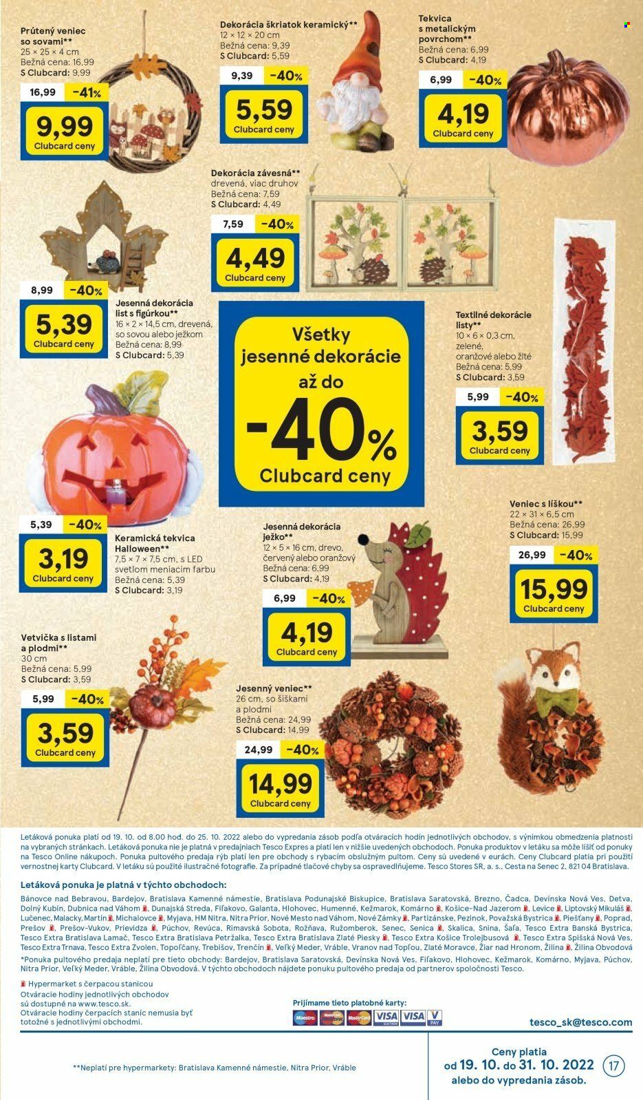 Leták TESCO - 19.10.2022 - 25.10.2022. Strana 17