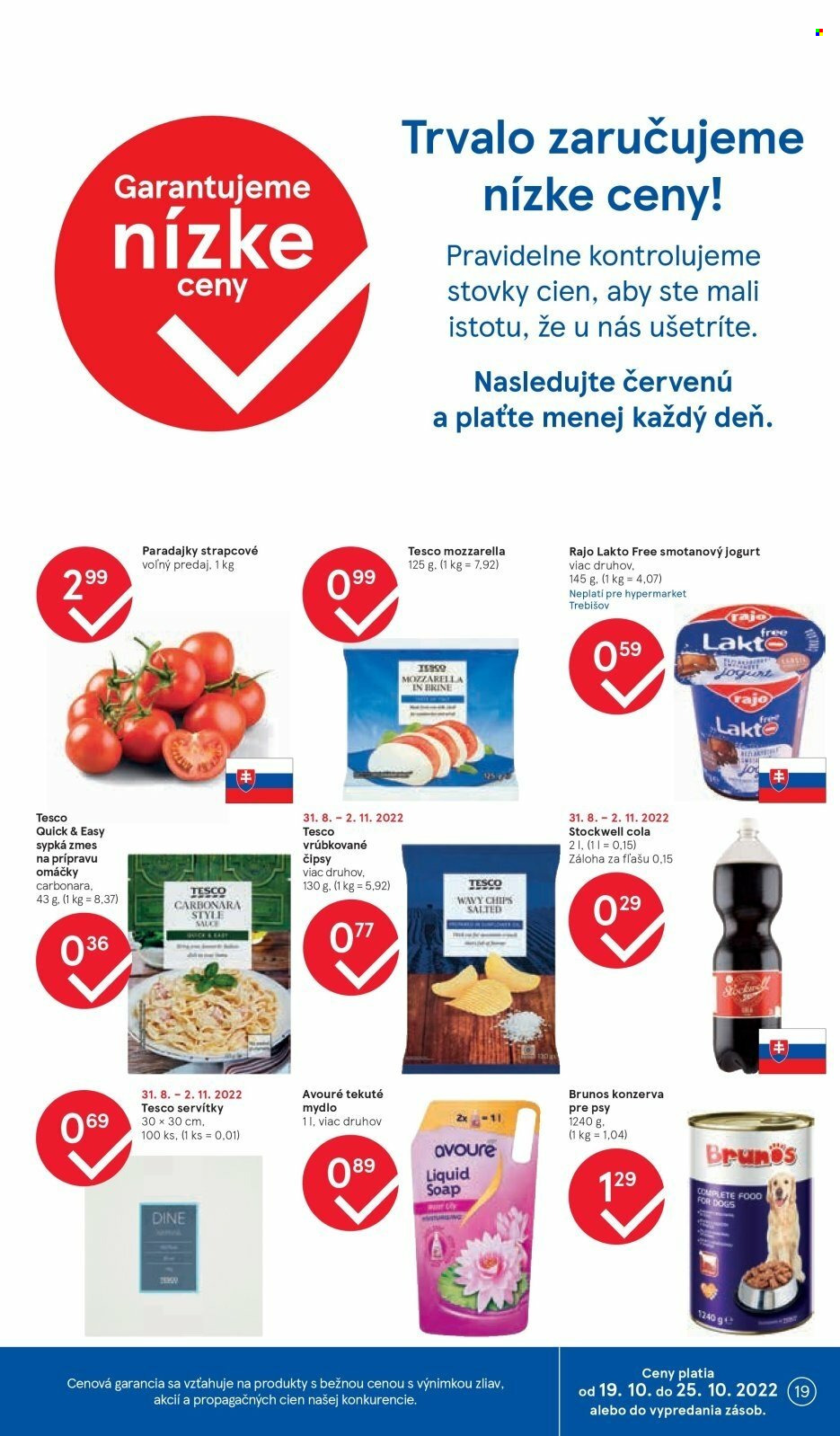 Leták TESCO - 19.10.2022 - 25.10.2022. Strana 19
