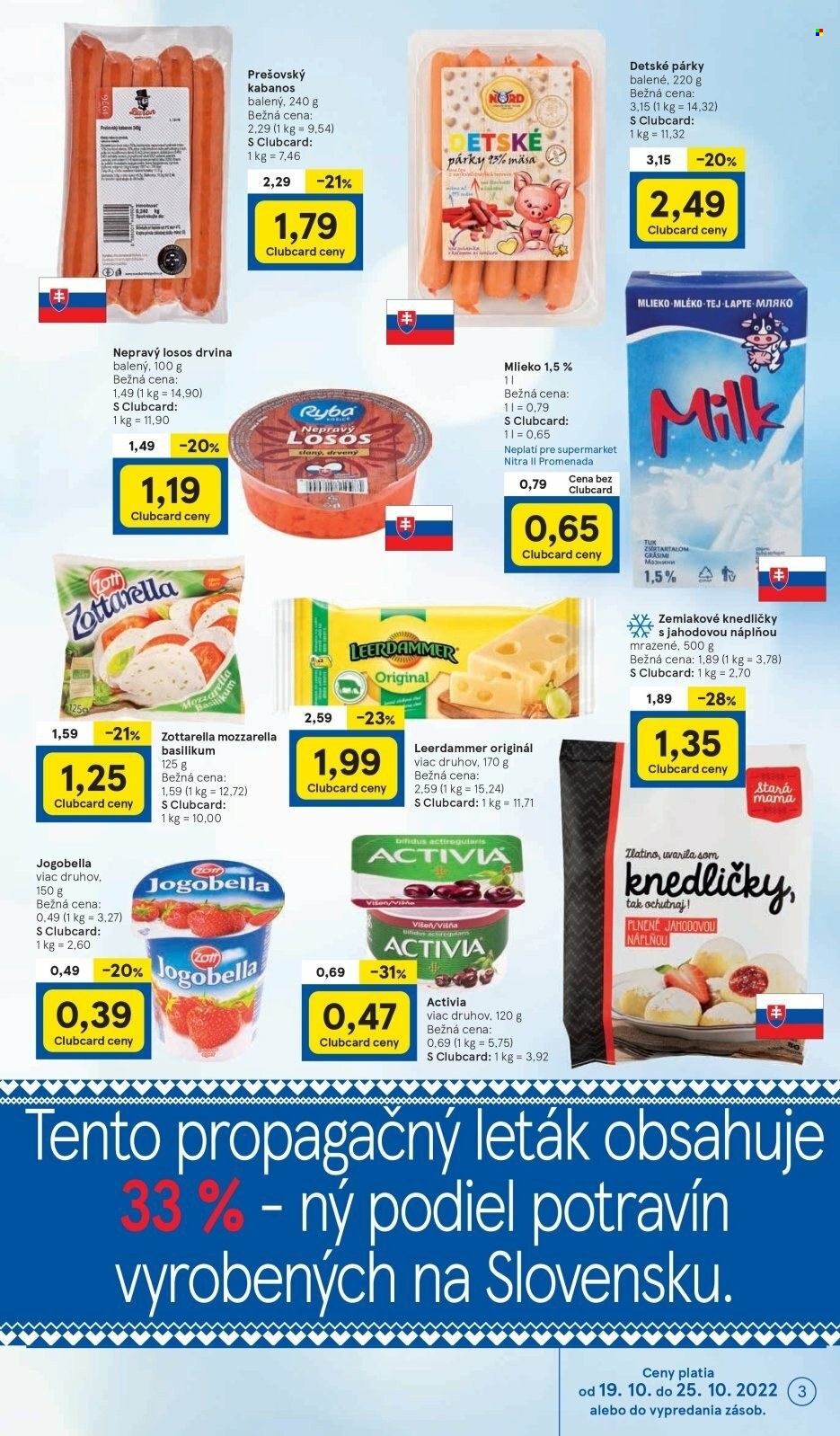 Leták TESCO supermarket - 19.10.2022 - 25.10.2022. Strana 3