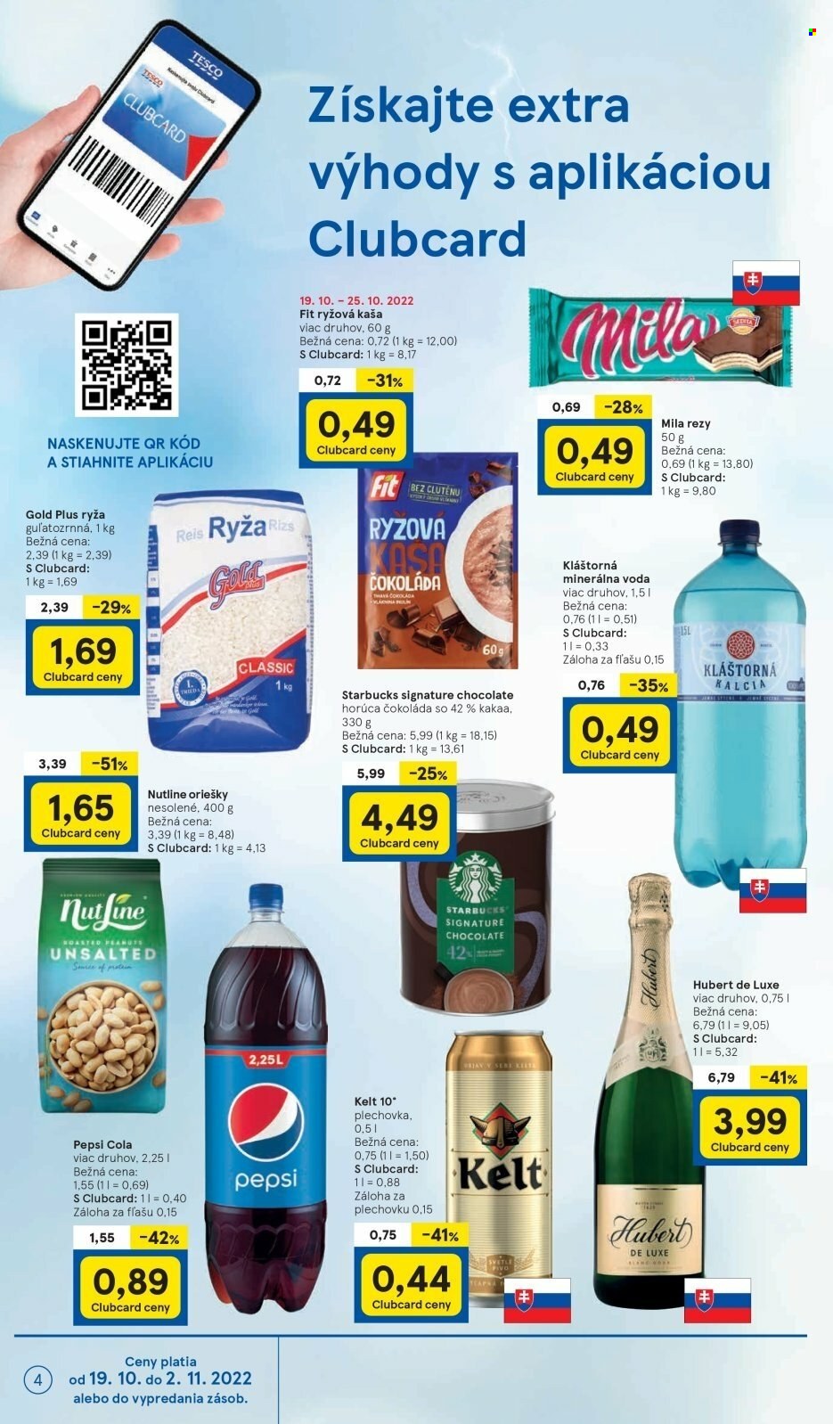 Leták TESCO supermarket - 19.10.2022 - 25.10.2022. Strana 4