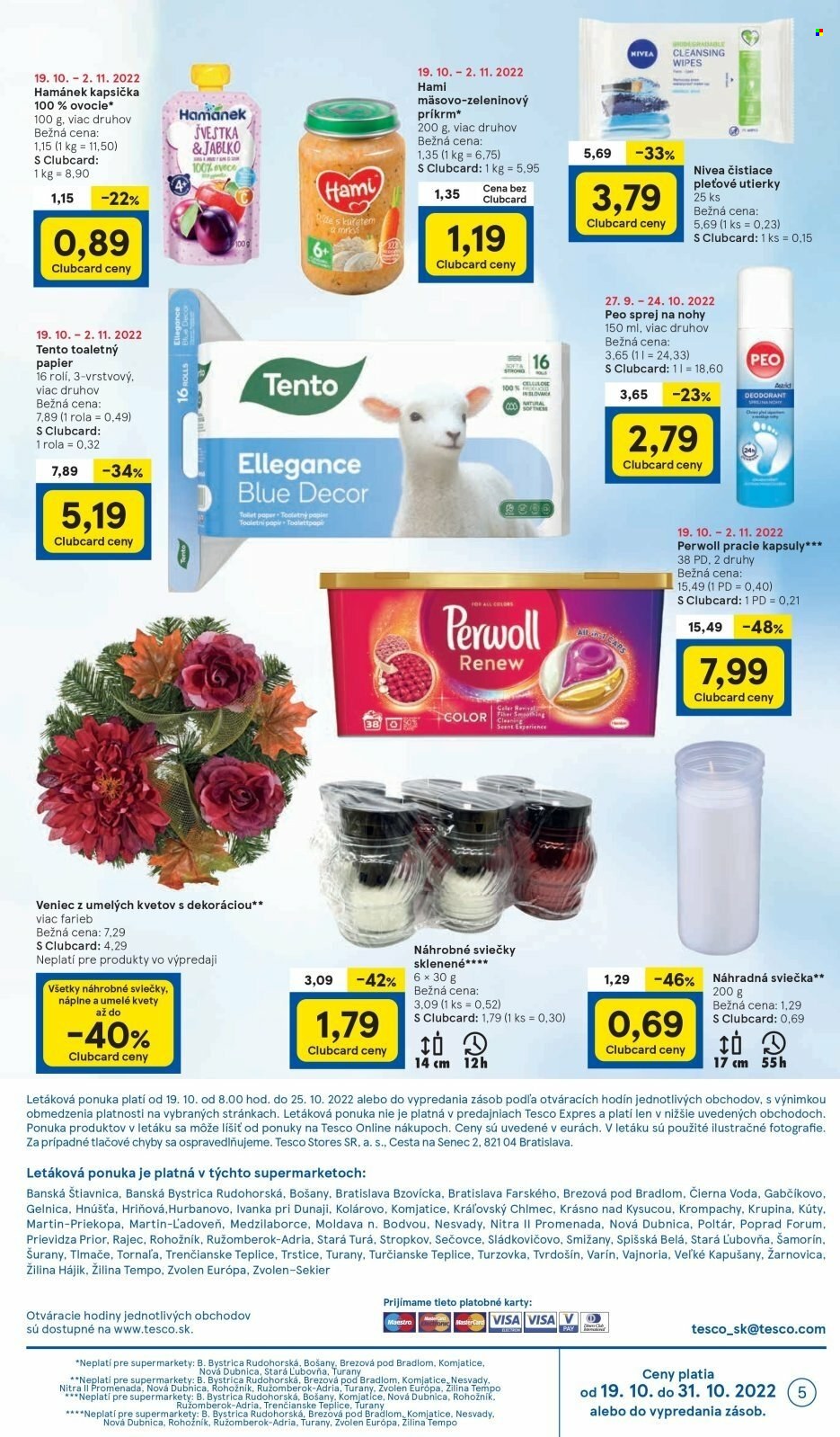 Leták TESCO supermarket - 19.10.2022 - 25.10.2022. Strana 5