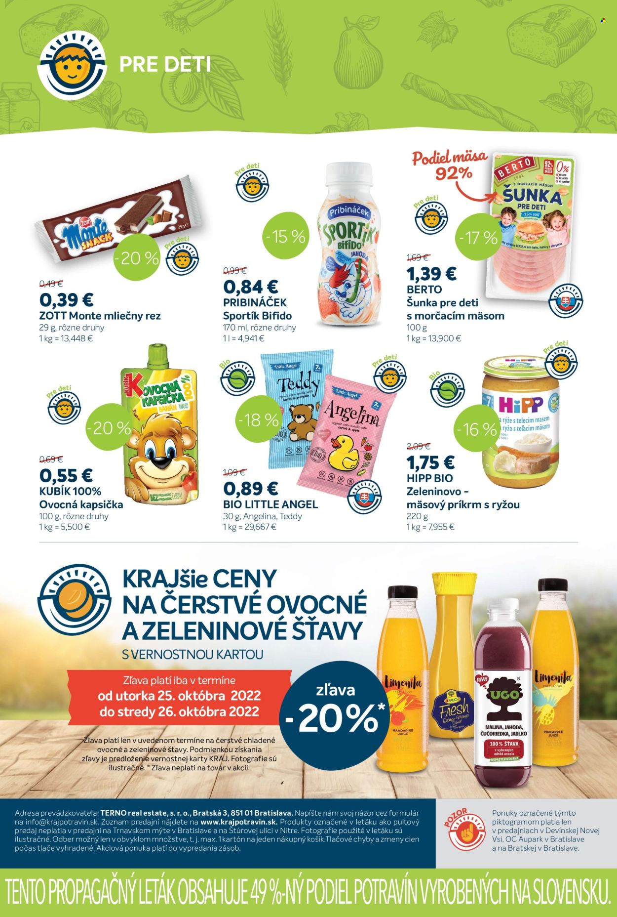 Leták Kraj - 20.10.2022 - 26.10.2022. Strana 8
