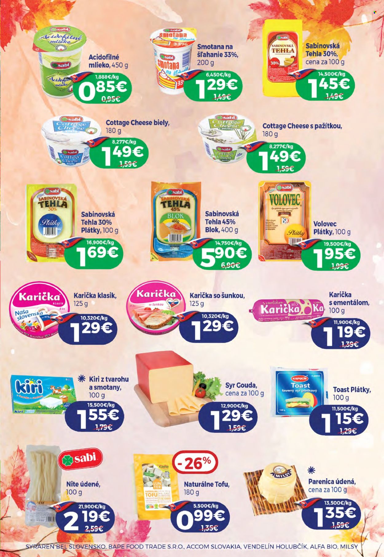 Leták Milk AGRO - 19.10.2022 - 31.10.2022. Strana 5