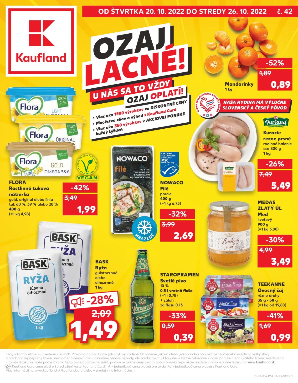 Leták Kaufland - 20.10.2022 - 26.10.2022. Strana 1