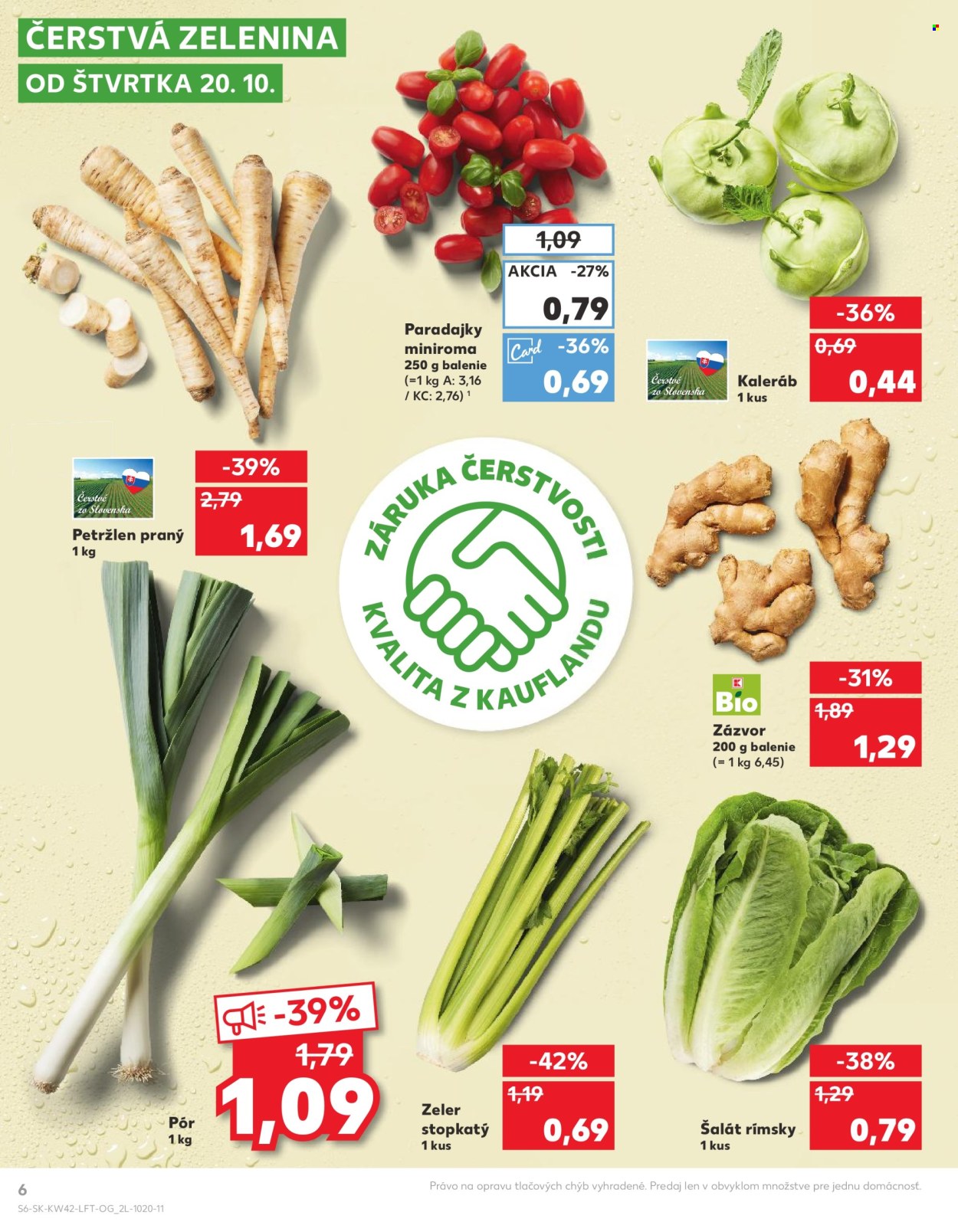 Leták Kaufland - 20.10.2022 - 26.10.2022. Strana 6