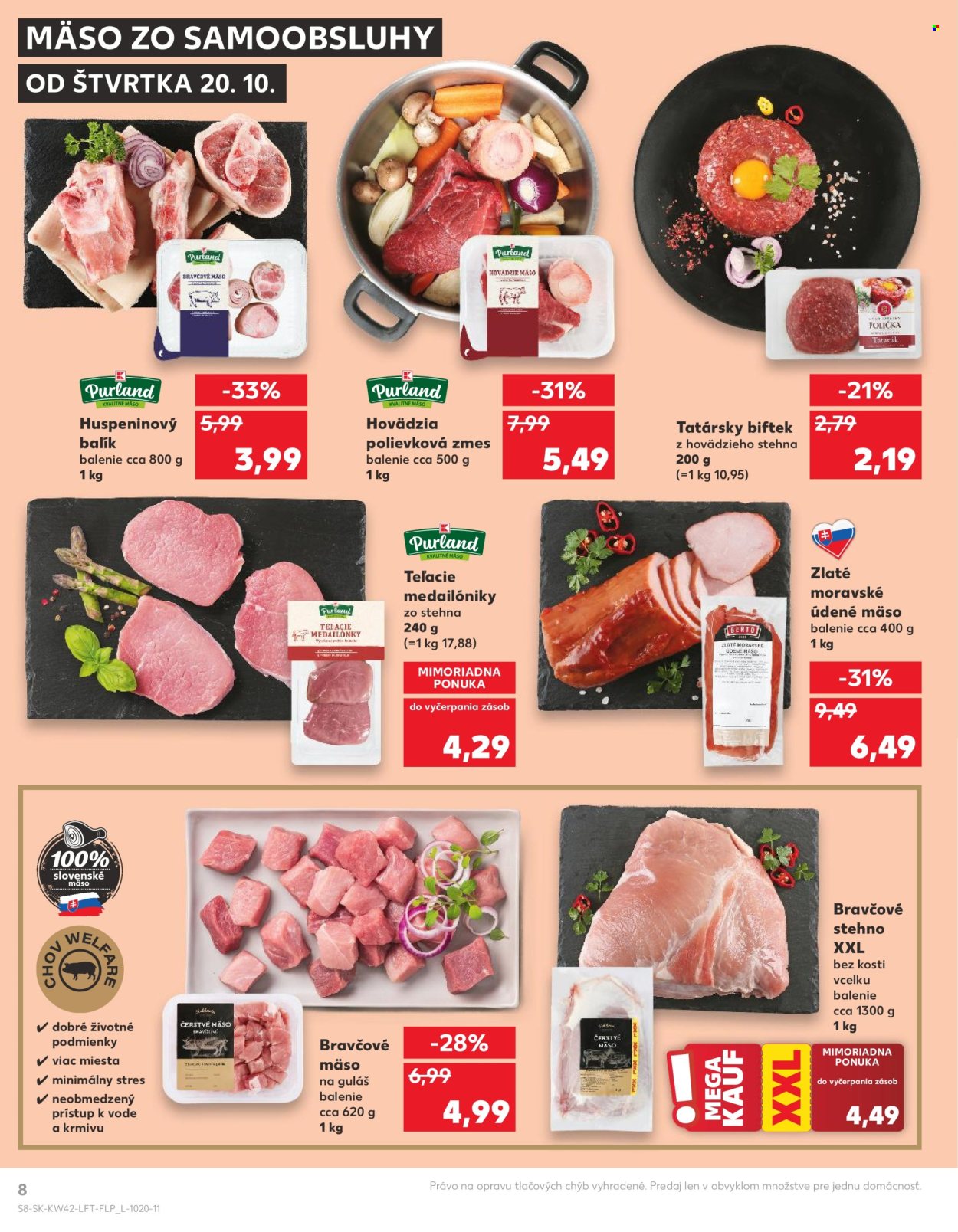 Leták Kaufland - 20.10.2022 - 26.10.2022. Strana 8