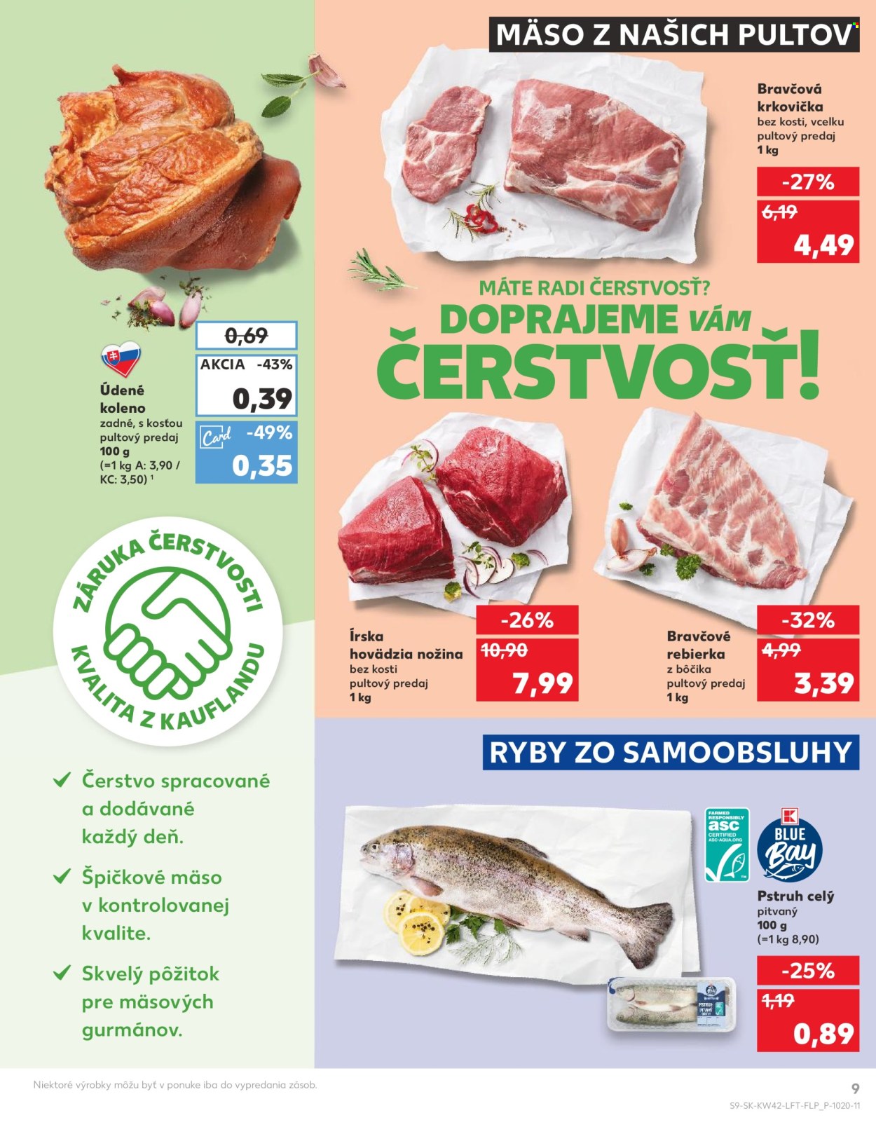 Leták Kaufland - 20.10.2022 - 26.10.2022. Strana 9