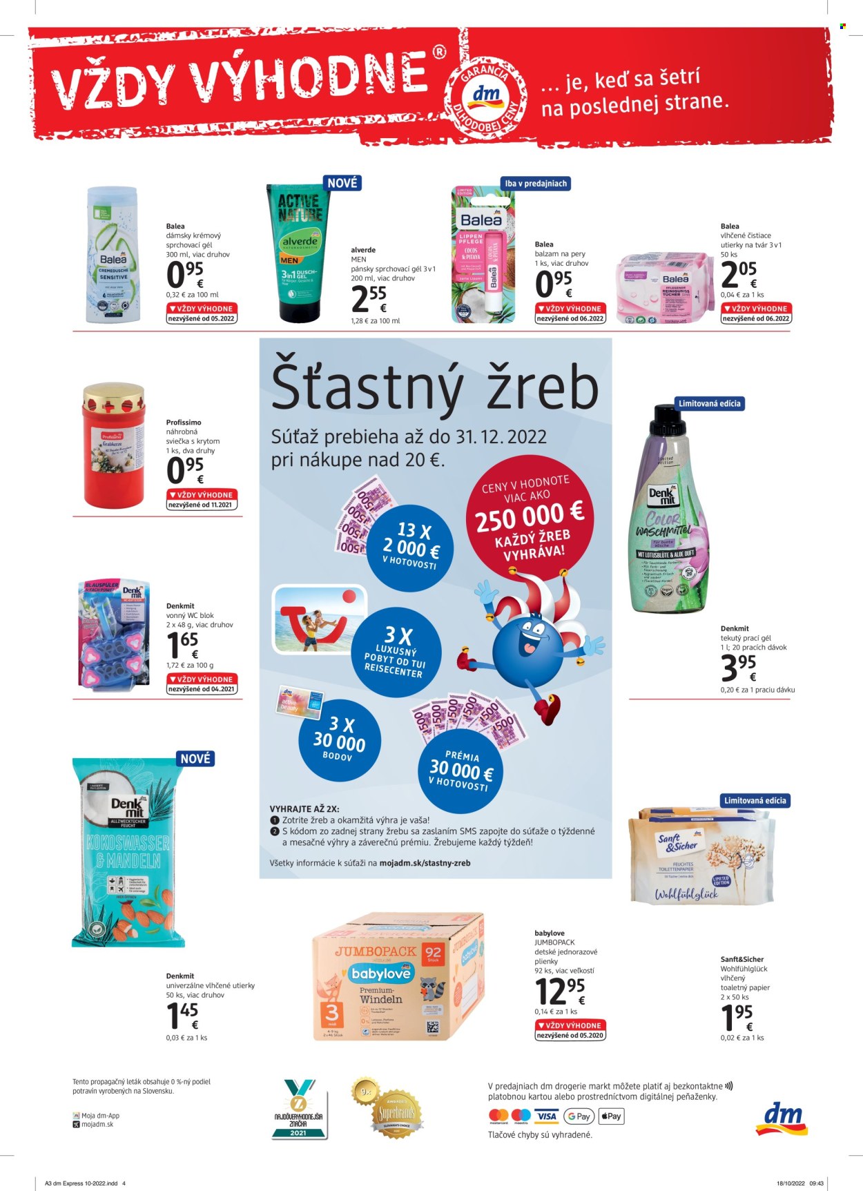 Leták dm drogerie - 1.10.2022 - 31.10.2022. Strana 4