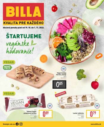 Leták Billa - 19.10.2022 - 1.11.2022.