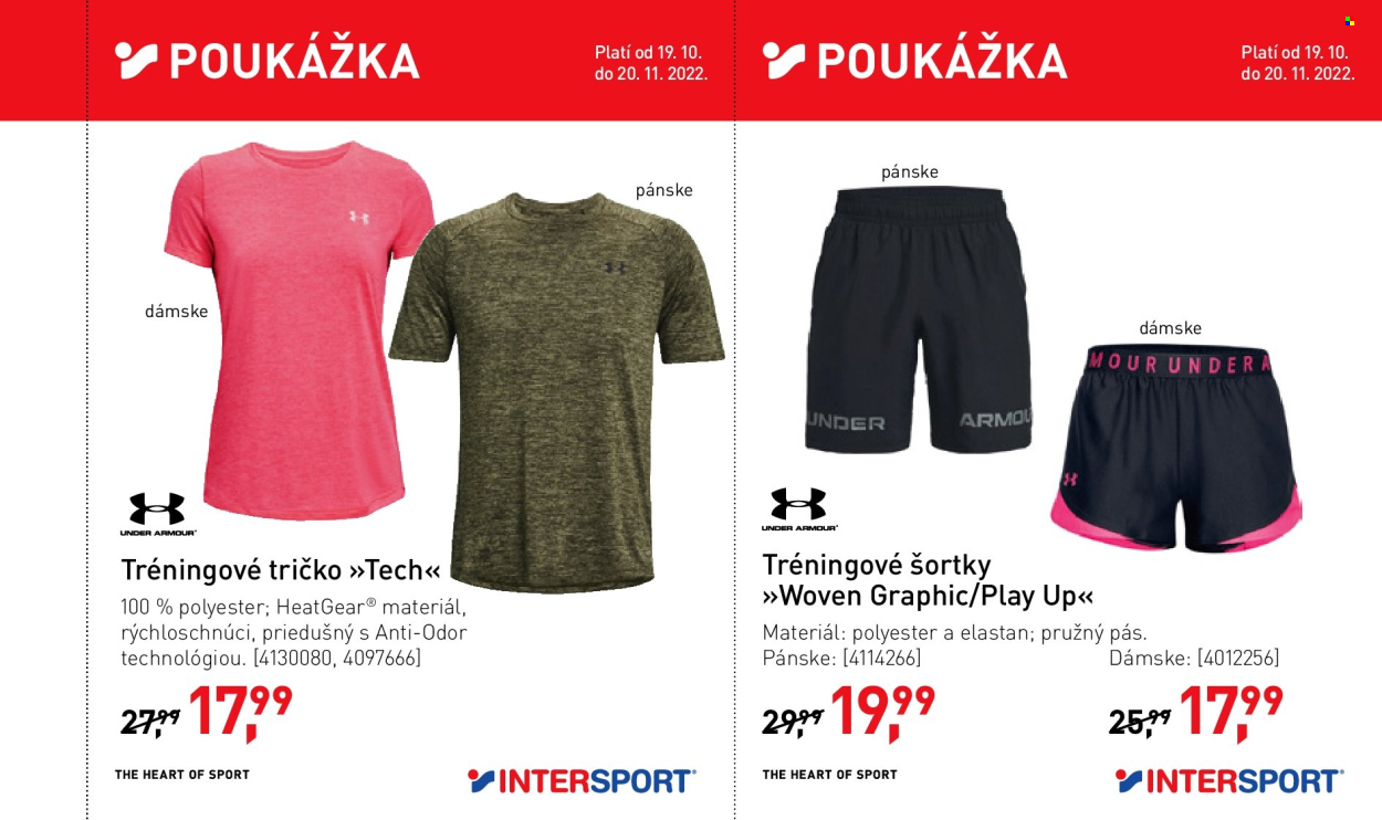 Leták Intersport - 19.10.2022 - 20.11.2022. Strana 3