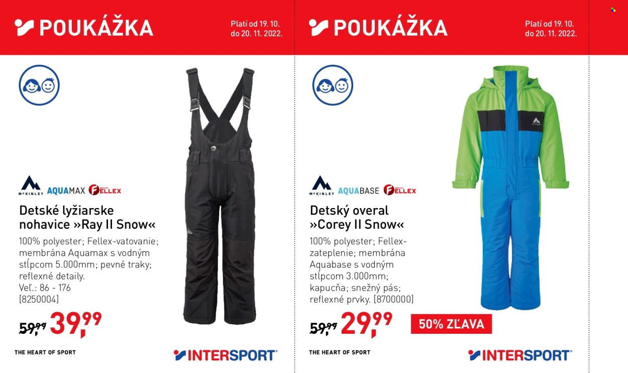 Leták Intersport - 19.10.2022 - 20.11.2022. Strana 6