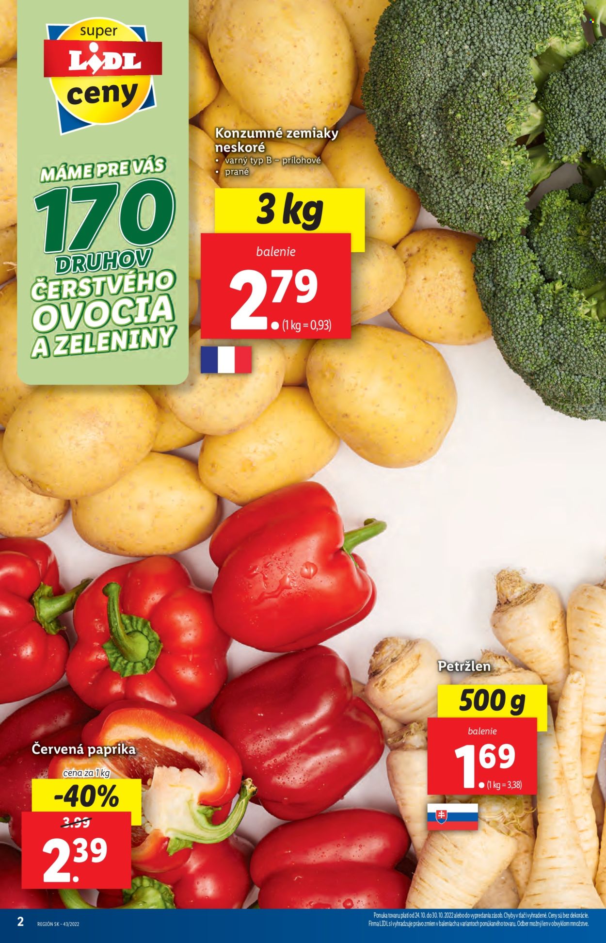 Leták Lidl - 24.10.2022 - 30.10.2022. Strana 2