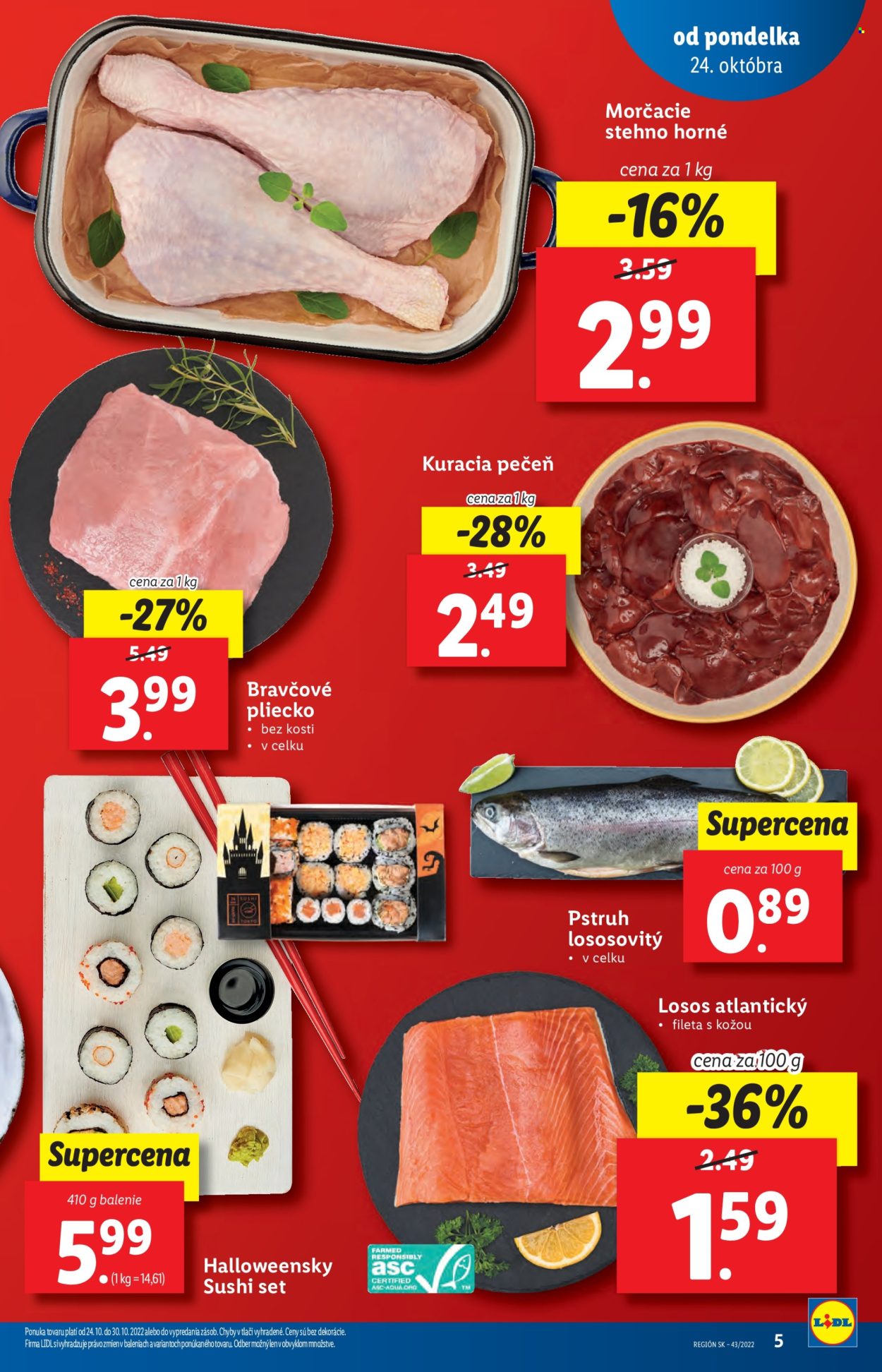 Leták Lidl - 24.10.2022 - 30.10.2022. Strana 5