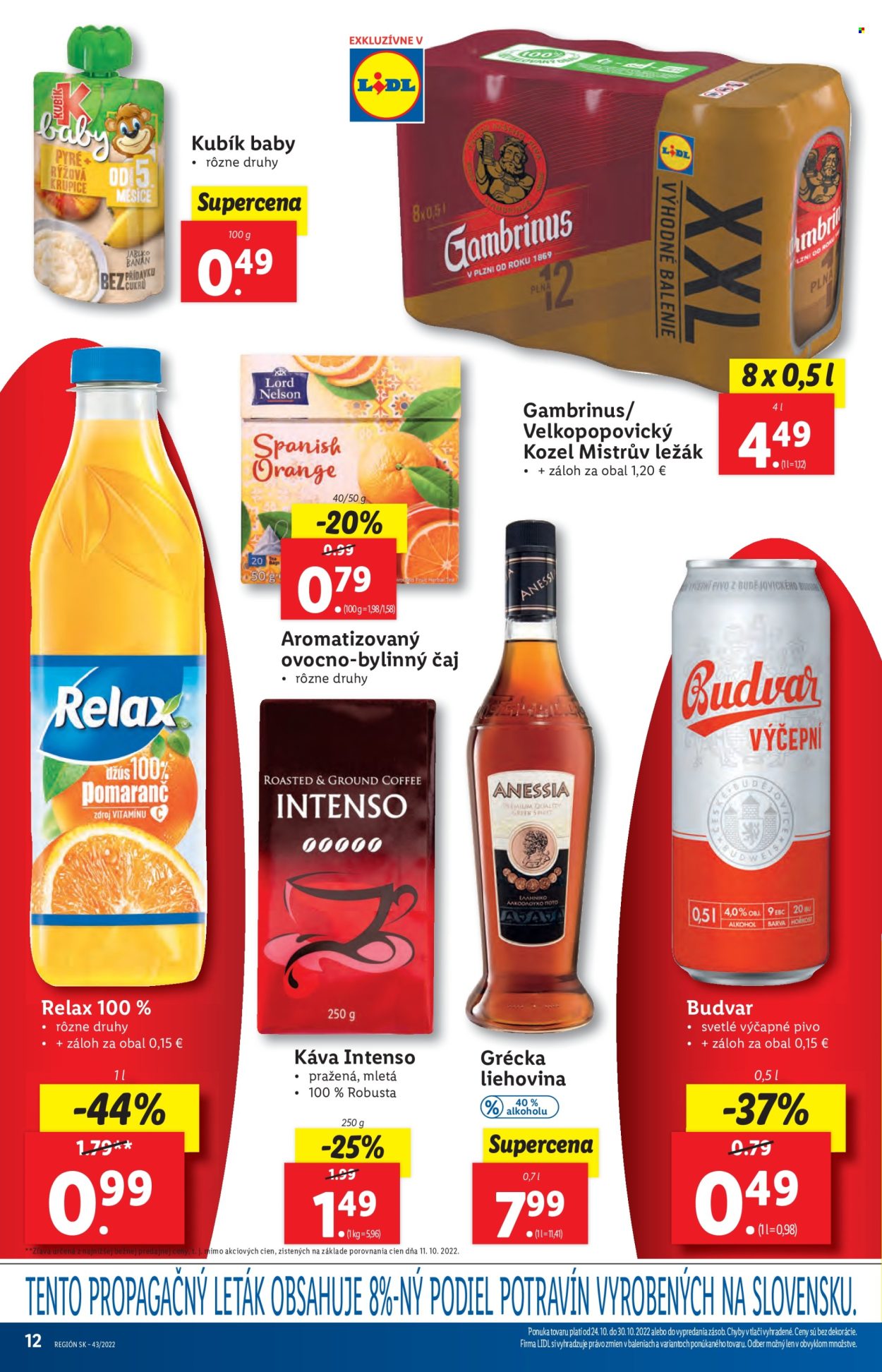 Leták Lidl - 24.10.2022 - 30.10.2022. Strana 12