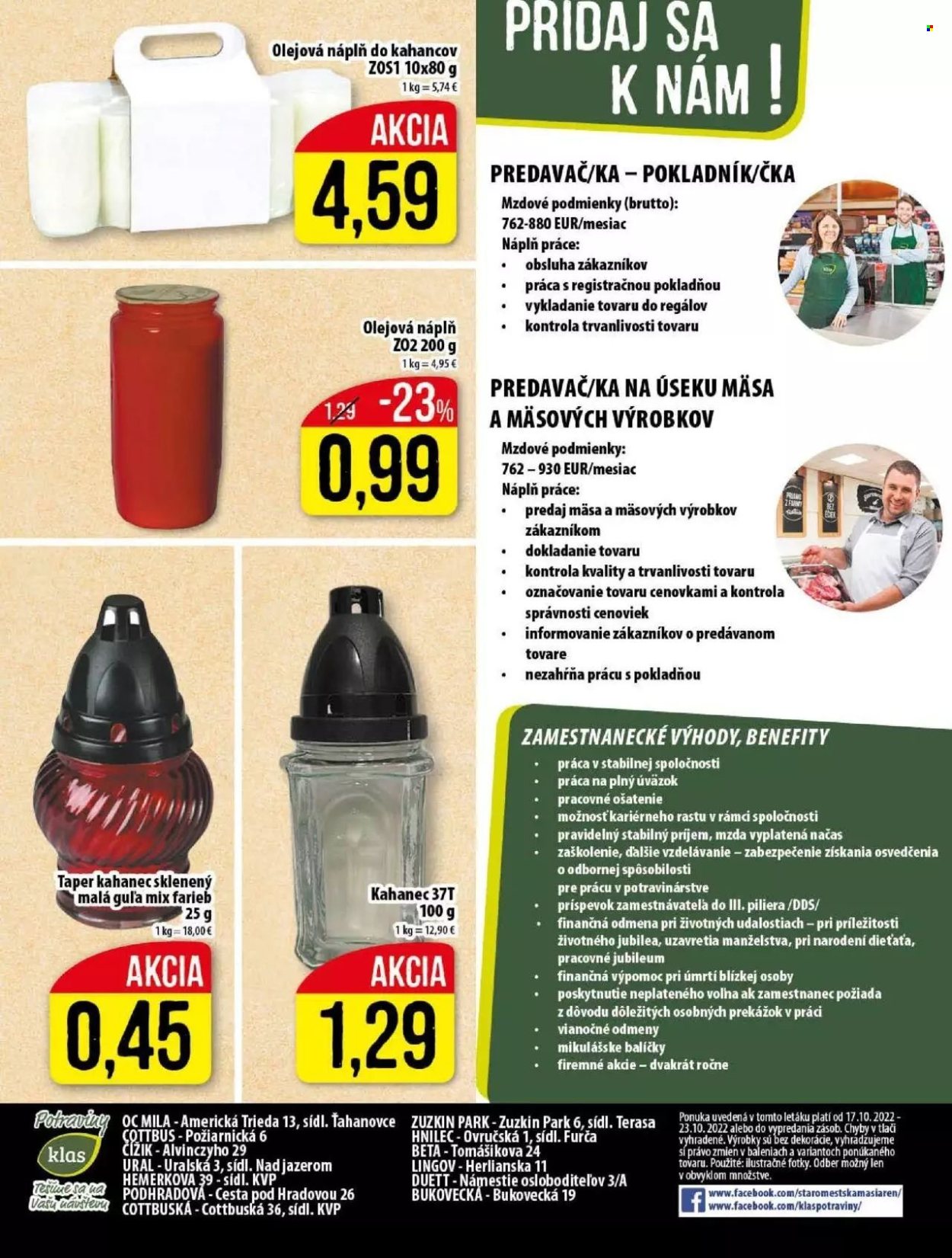 Leták Klas - 17.10.2022 - 23.10.2022. Strana 18
