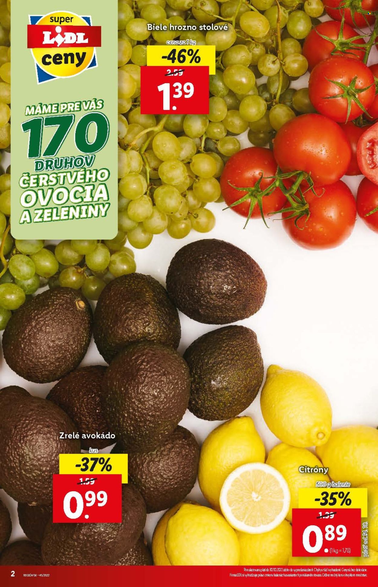 Leták Lidl - 27.10.2022 - 30.10.2022. Strana 2