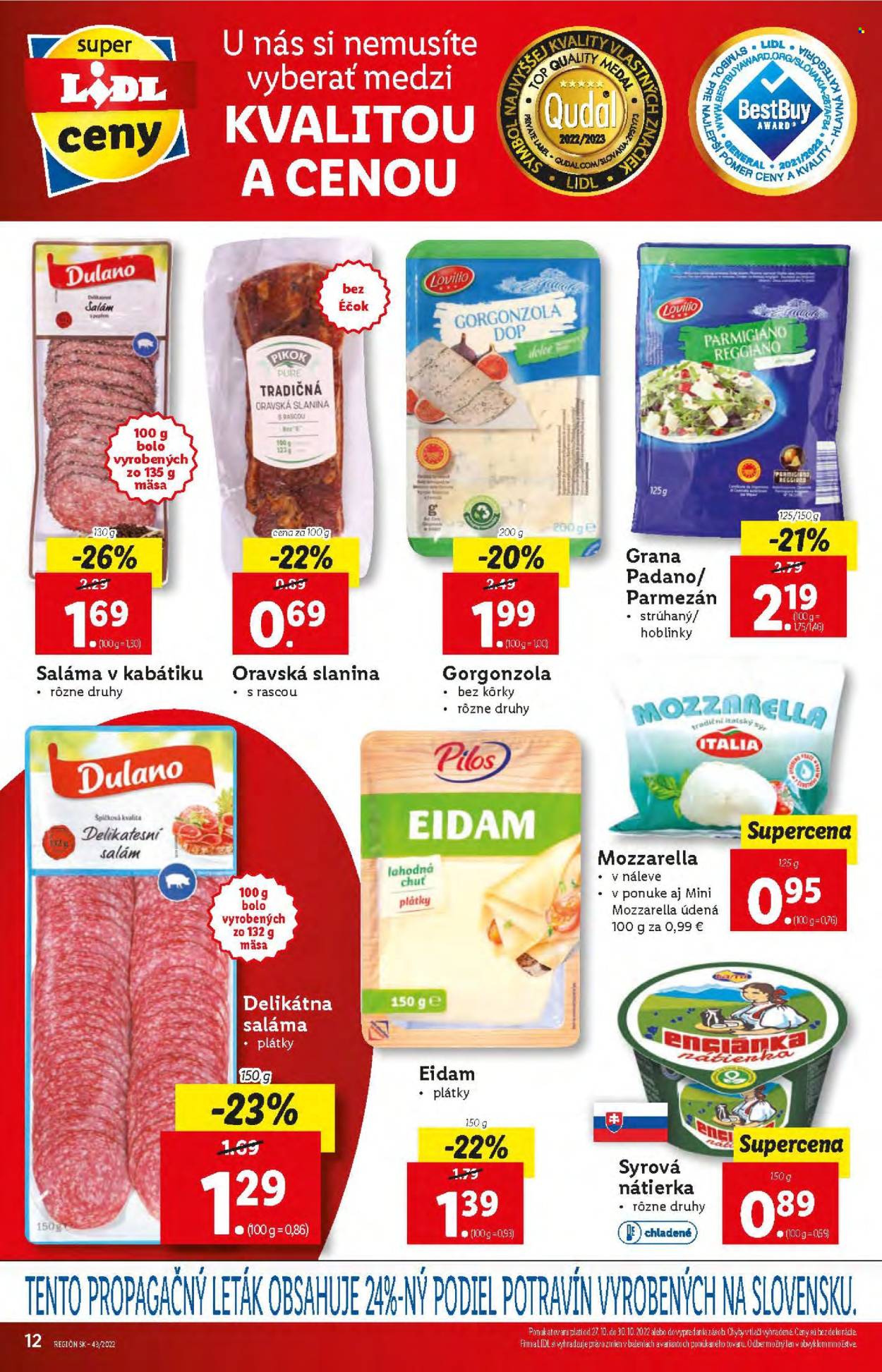 Leták Lidl - 27.10.2022 - 30.10.2022. Strana 12