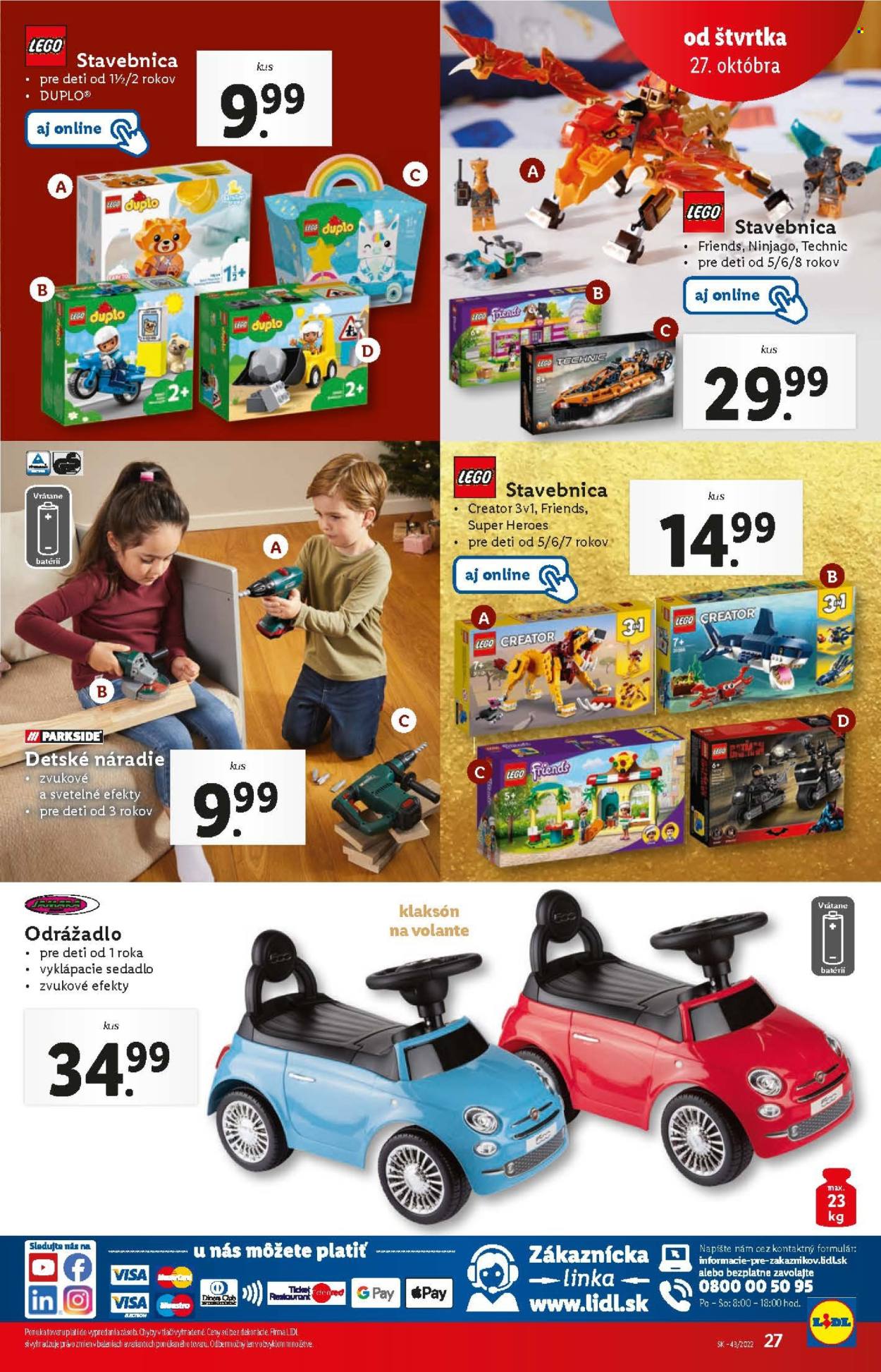 Leták Lidl - 27.10.2022 - 30.10.2022. Strana 27