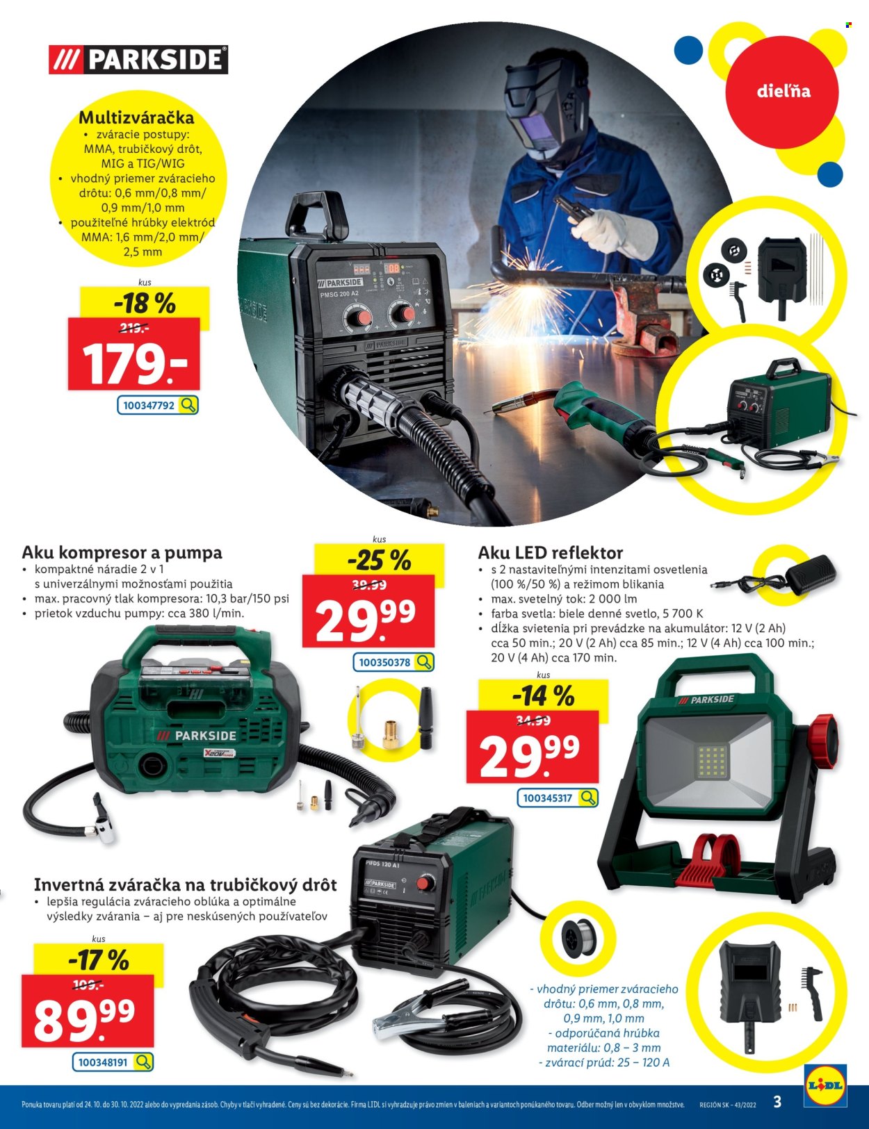 Leták Lidl - 24.10.2022 - 30.10.2022. Strana 3