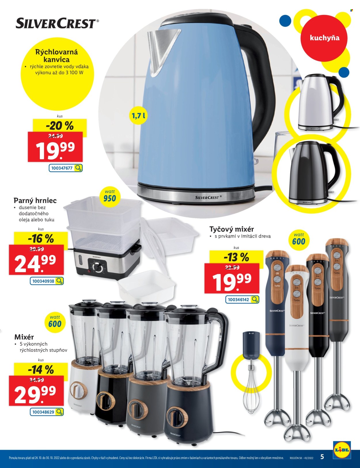 Leták Lidl - 24.10.2022 - 30.10.2022. Strana 5