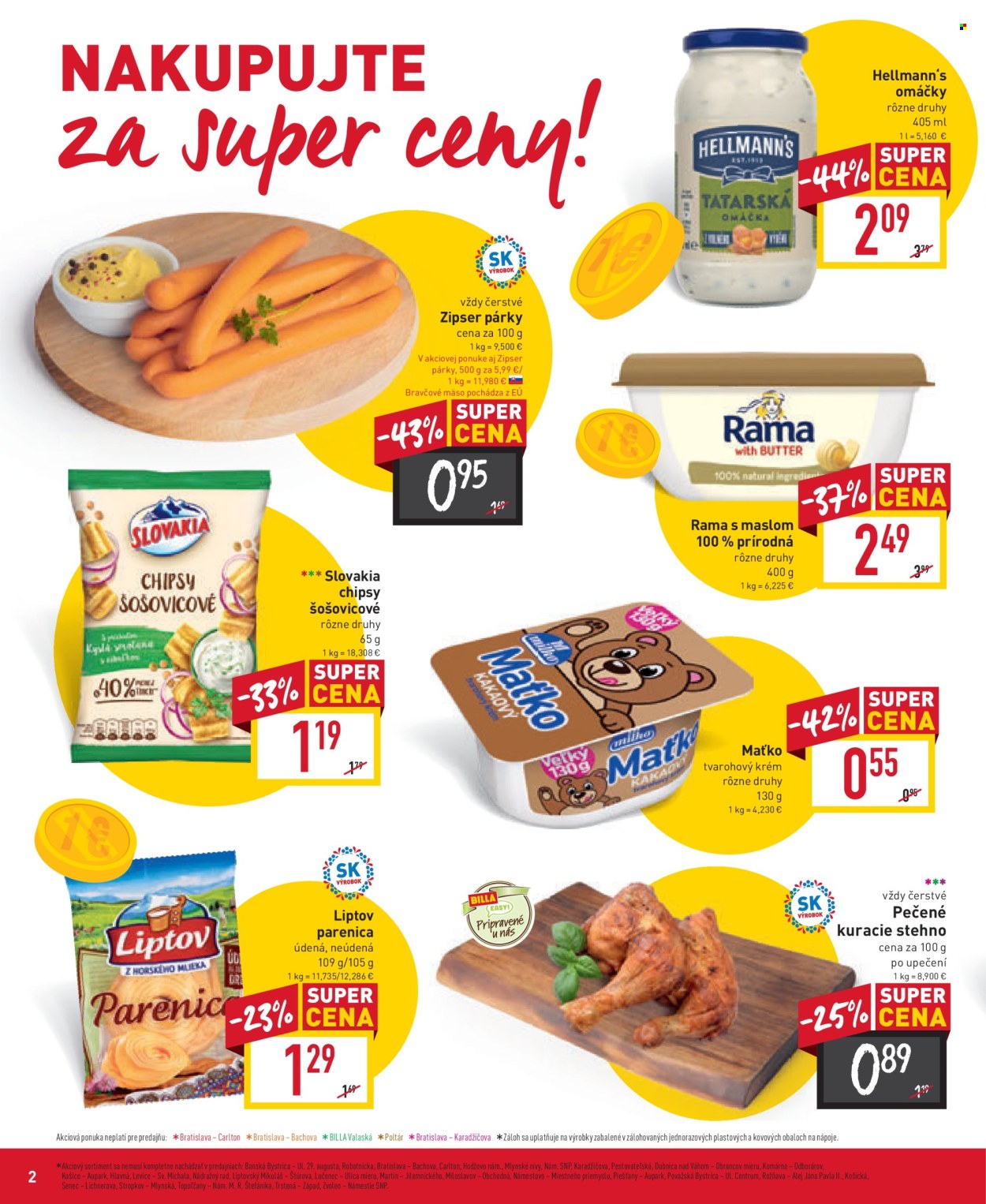 Leták Billa - 26.10.2022 - 31.10.2022. Strana 2