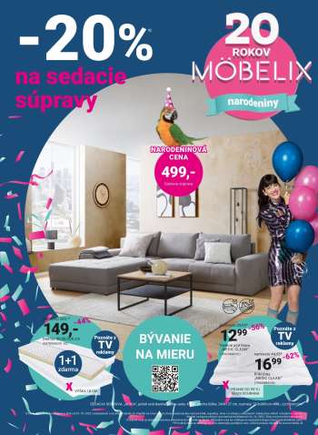Leták Möbelix - 24.10.2022 - 6.11.2022.