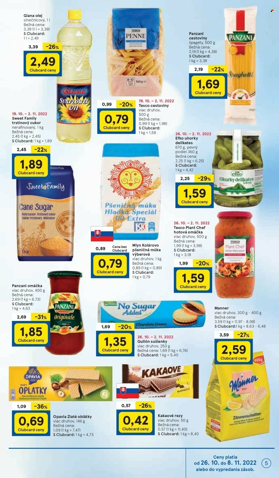 Leták TESCO - 26.10.2022 - 2.11.2022. Strana 5