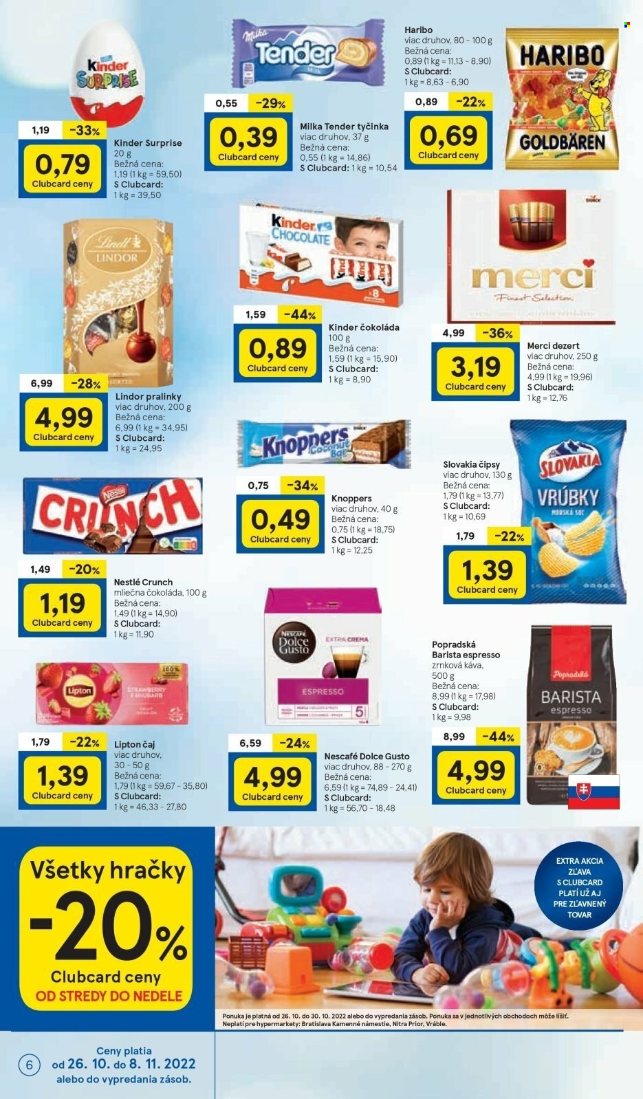 Leták TESCO - 26.10.2022 - 2.11.2022. Strana 6
