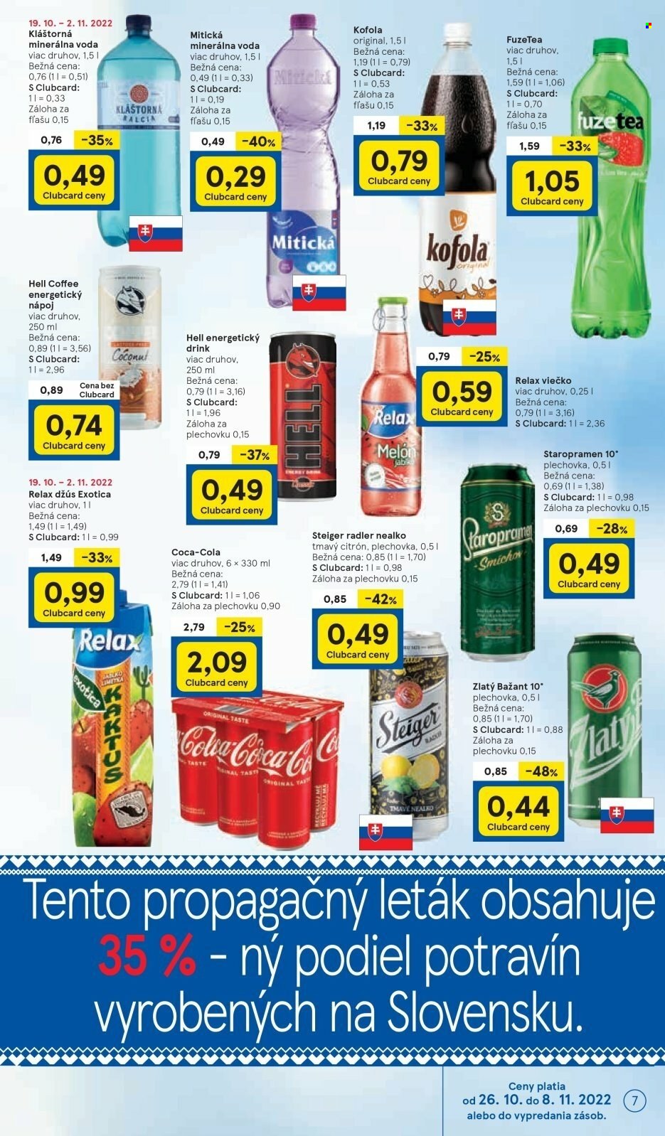 Leták TESCO - 26.10.2022 - 2.11.2022. Strana 7