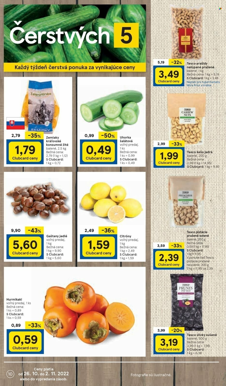 Leták TESCO - 26.10.2022 - 2.11.2022. Strana 10