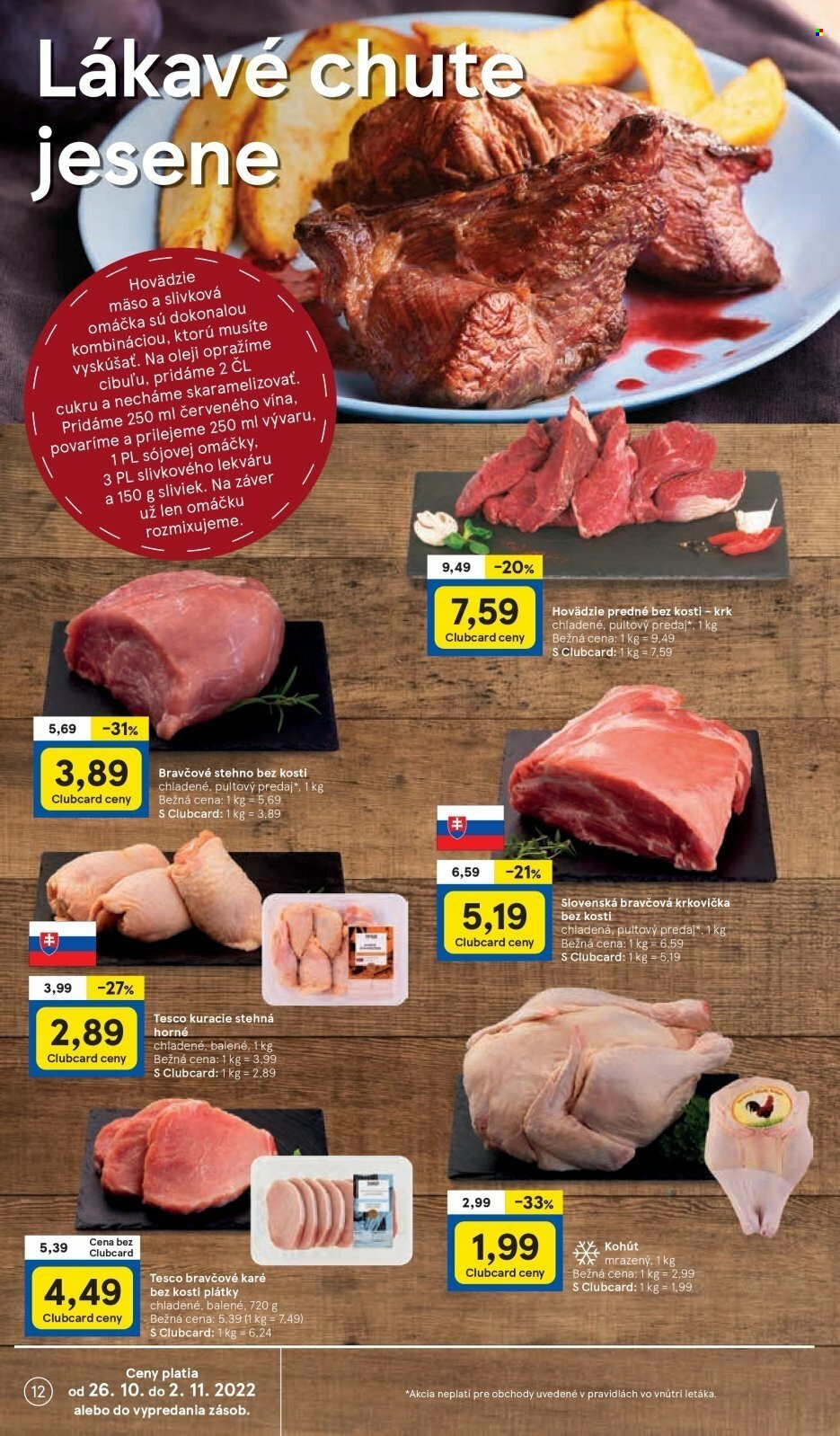 Leták TESCO - 26.10.2022 - 2.11.2022. Strana 12