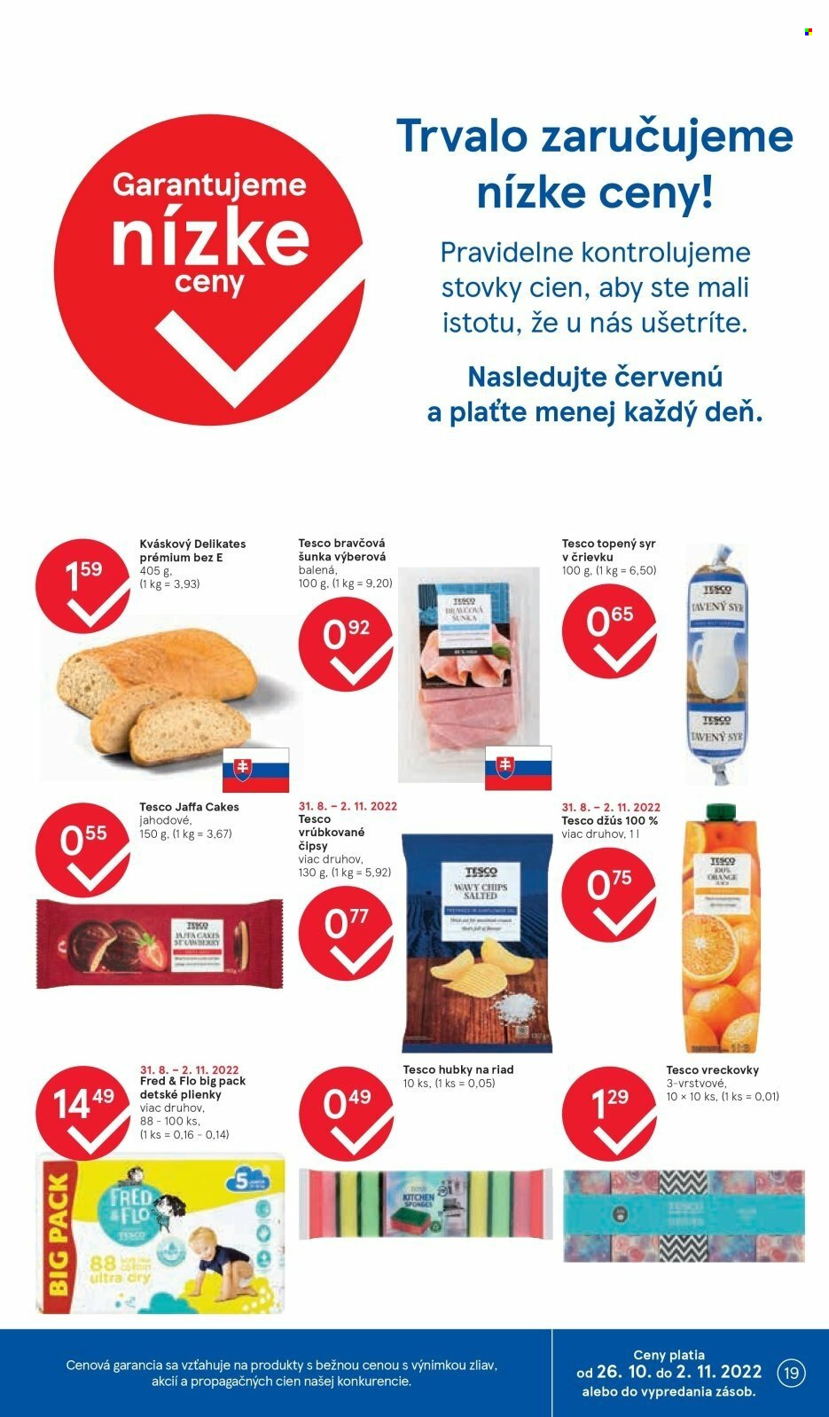 Leták TESCO - 26.10.2022 - 2.11.2022. Strana 19