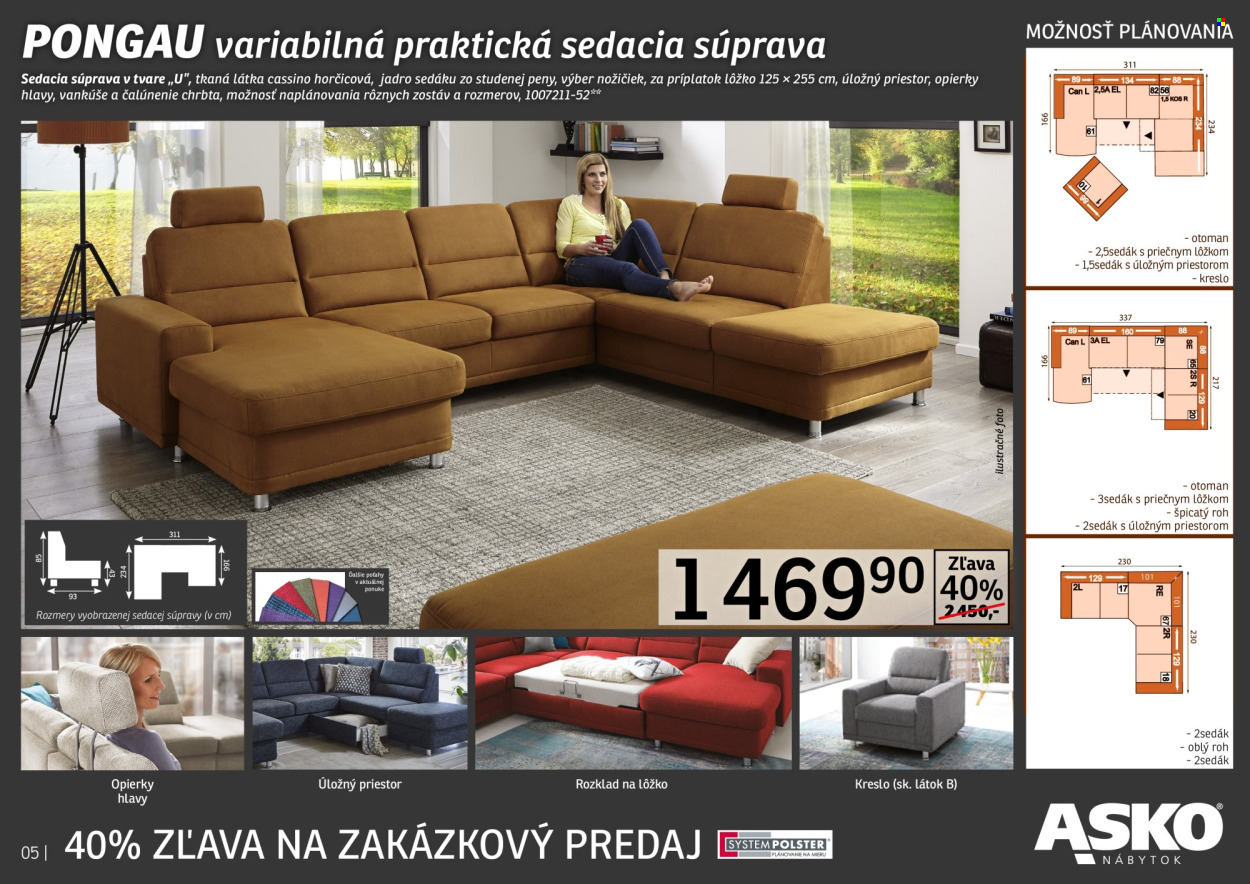 Leták Asko Nábytok - 17.10.2022 - 31.10.2022. Strana 5