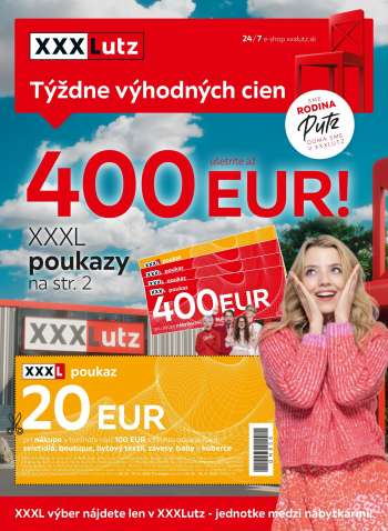 Leták XXXLutz - 24.10.2022 - 6.11.2022.
