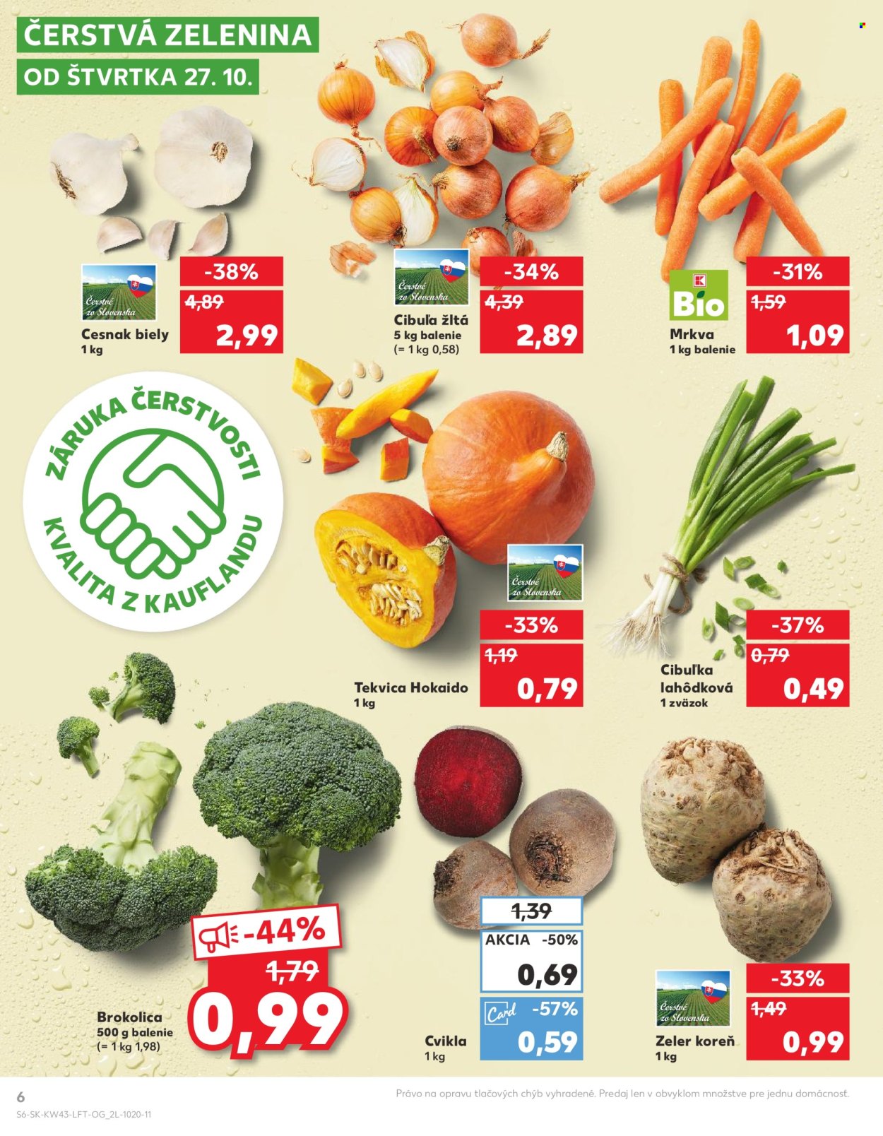 Leták Kaufland - 27.10.2022 - 2.11.2022. Strana 6