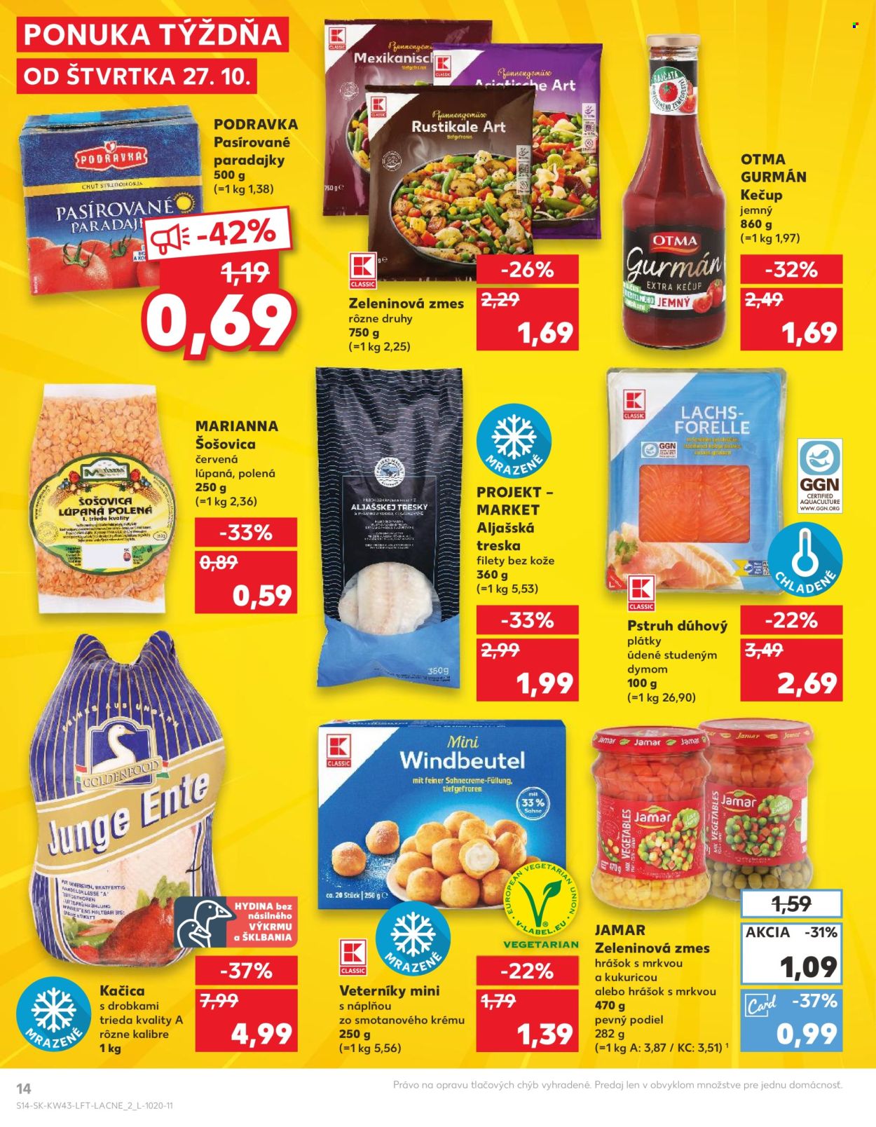 Leták Kaufland - 27.10.2022 - 2.11.2022. Strana 14
