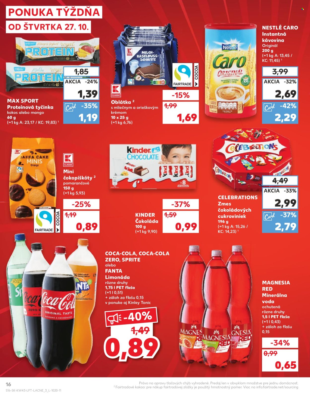 Leták Kaufland - 27.10.2022 - 2.11.2022. Strana 16