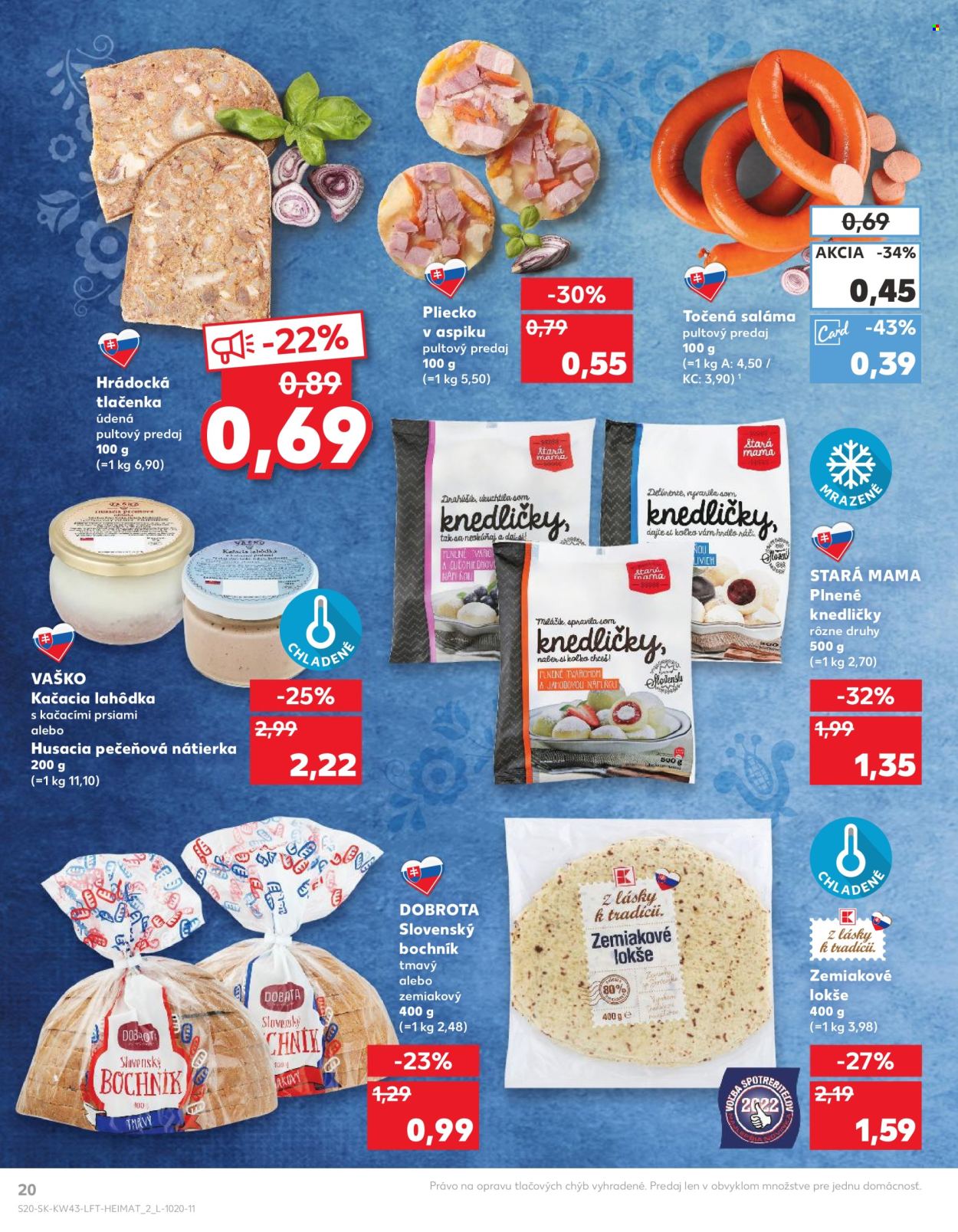 Leták Kaufland - 27.10.2022 - 2.11.2022. Strana 20