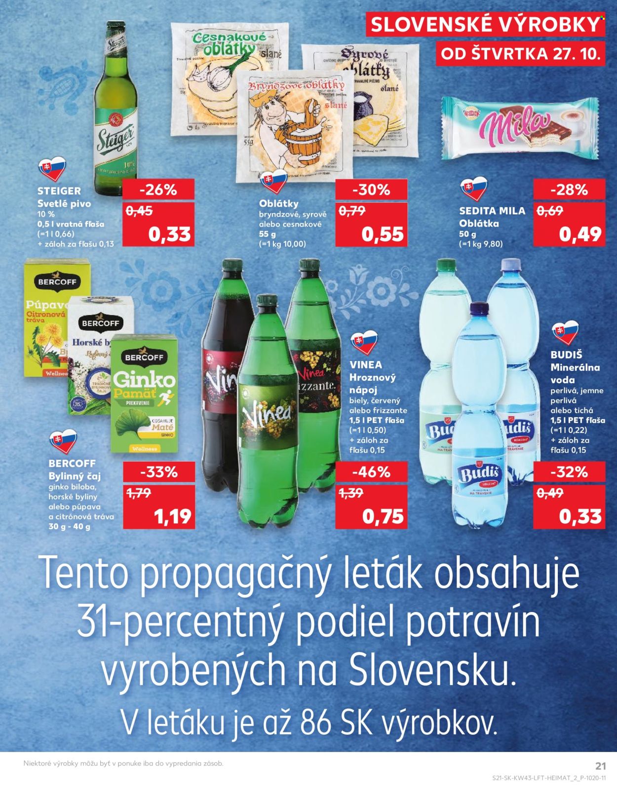 Leták Kaufland - 27.10.2022 - 2.11.2022. Strana 21