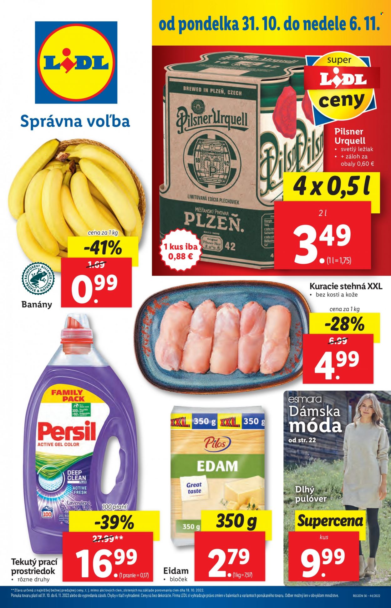 Leták Lidl - 31.10.2022 - 6.11.2022. Strana 1