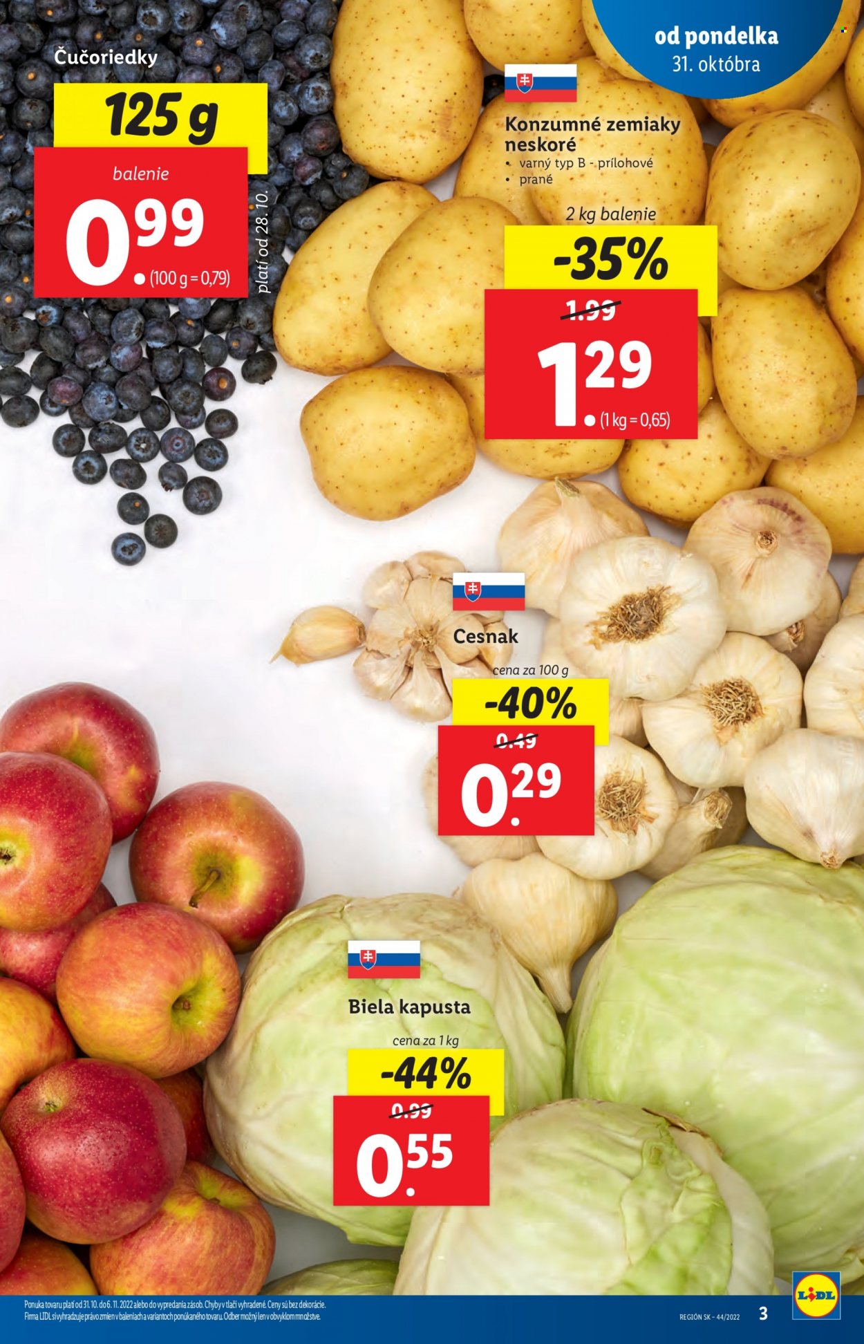 Leták Lidl - 31.10.2022 - 6.11.2022. Strana 3