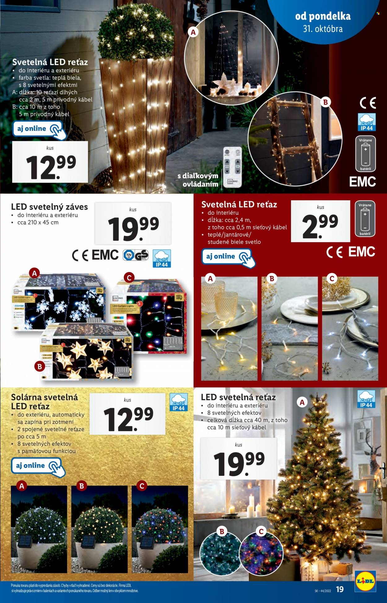Leták Lidl - 31.10.2022 - 6.11.2022. Strana 19